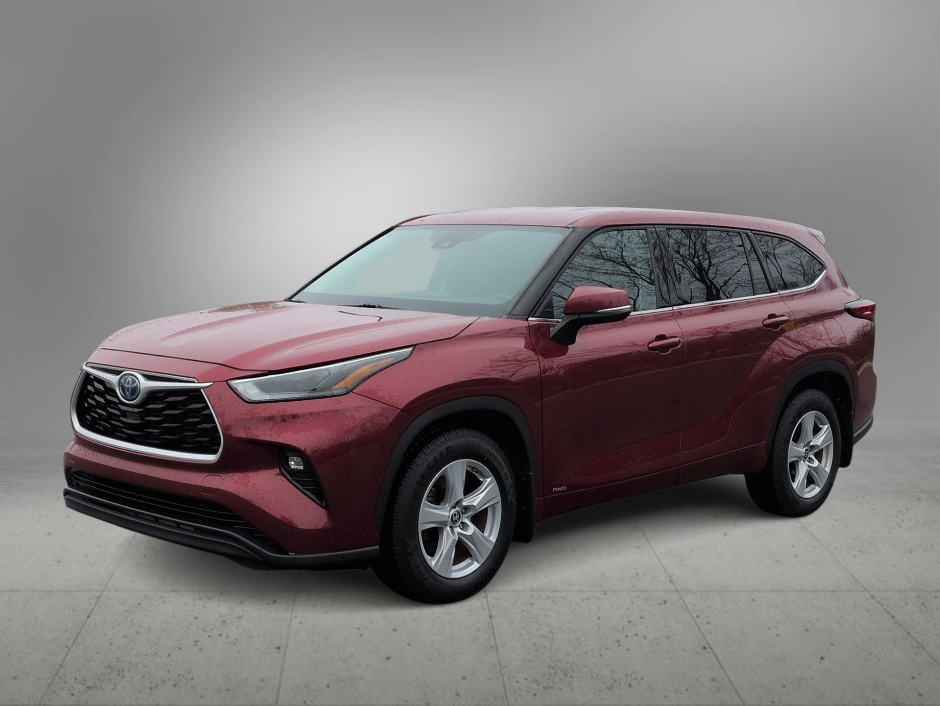 used 2022 Toyota Highlander Hybrid car, priced at $27,940