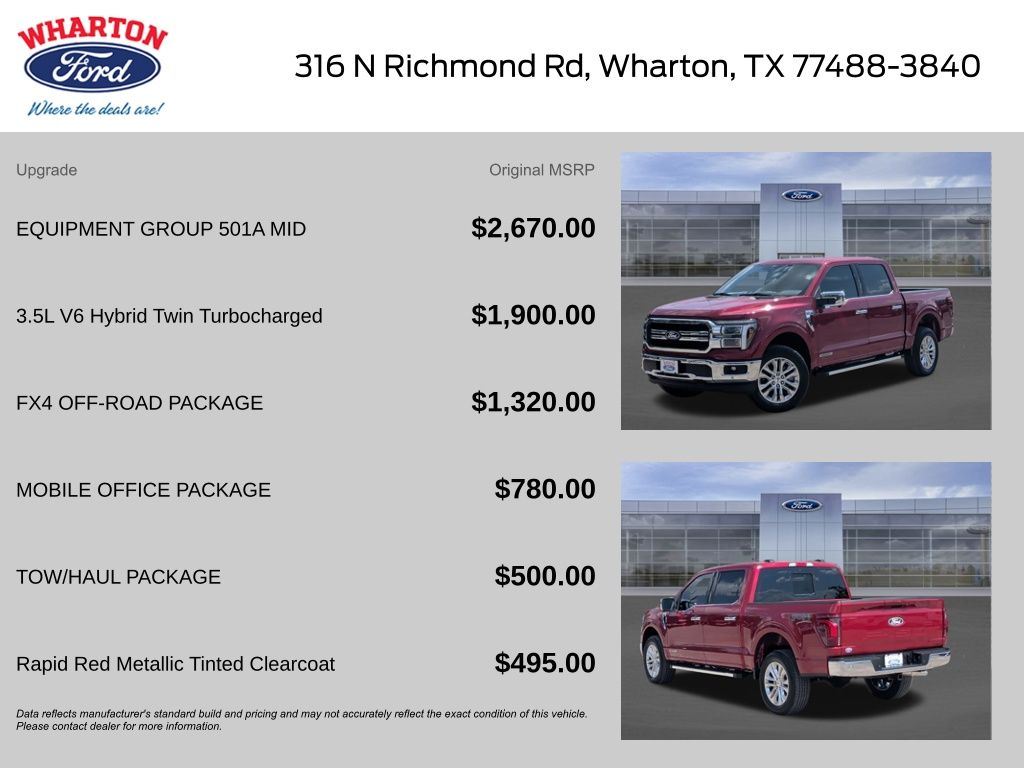 2025 Ford F-150 Lariat - 1