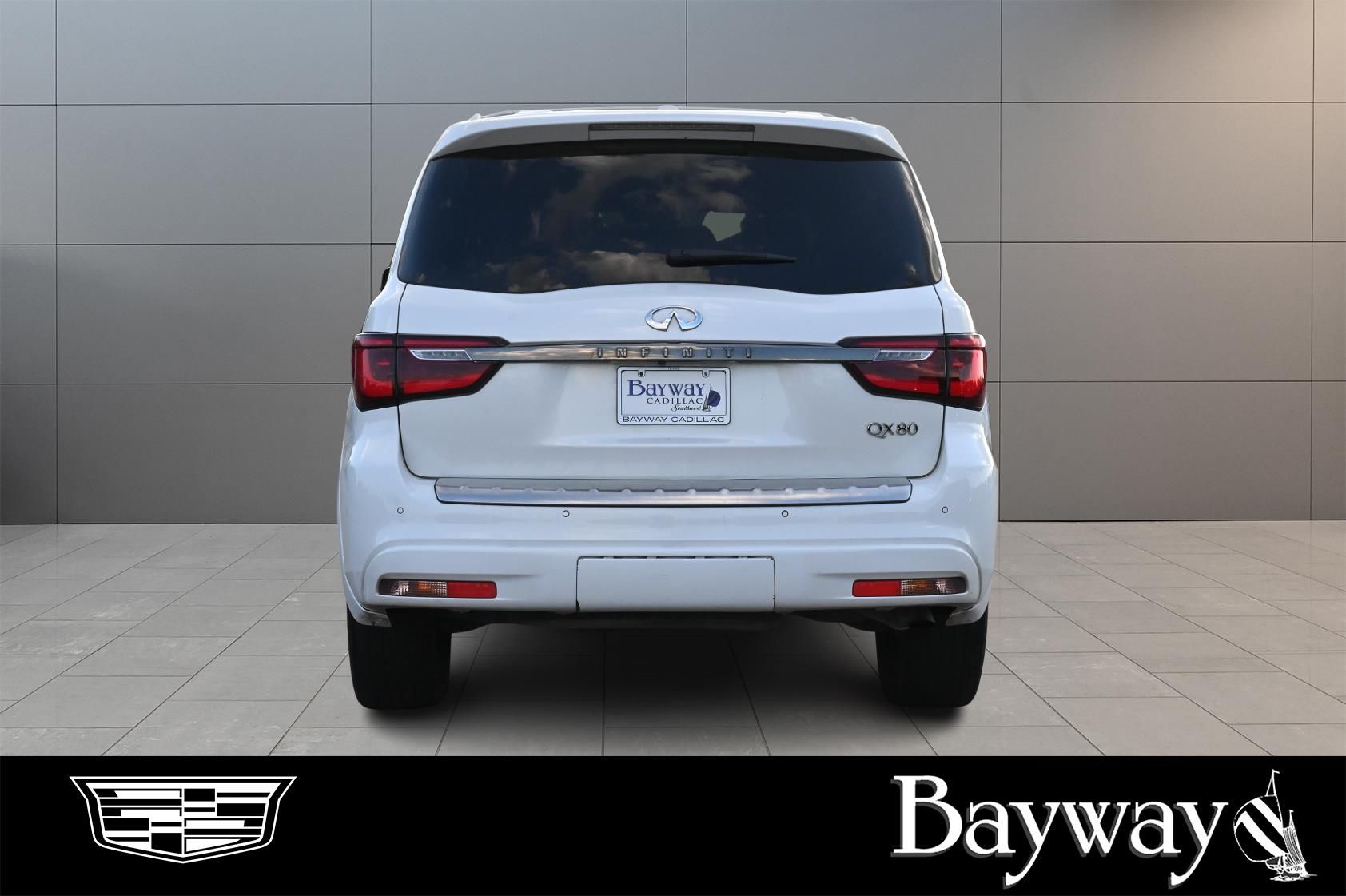 2021 INFINITI QX80 Premium Select White at Westside Lexus