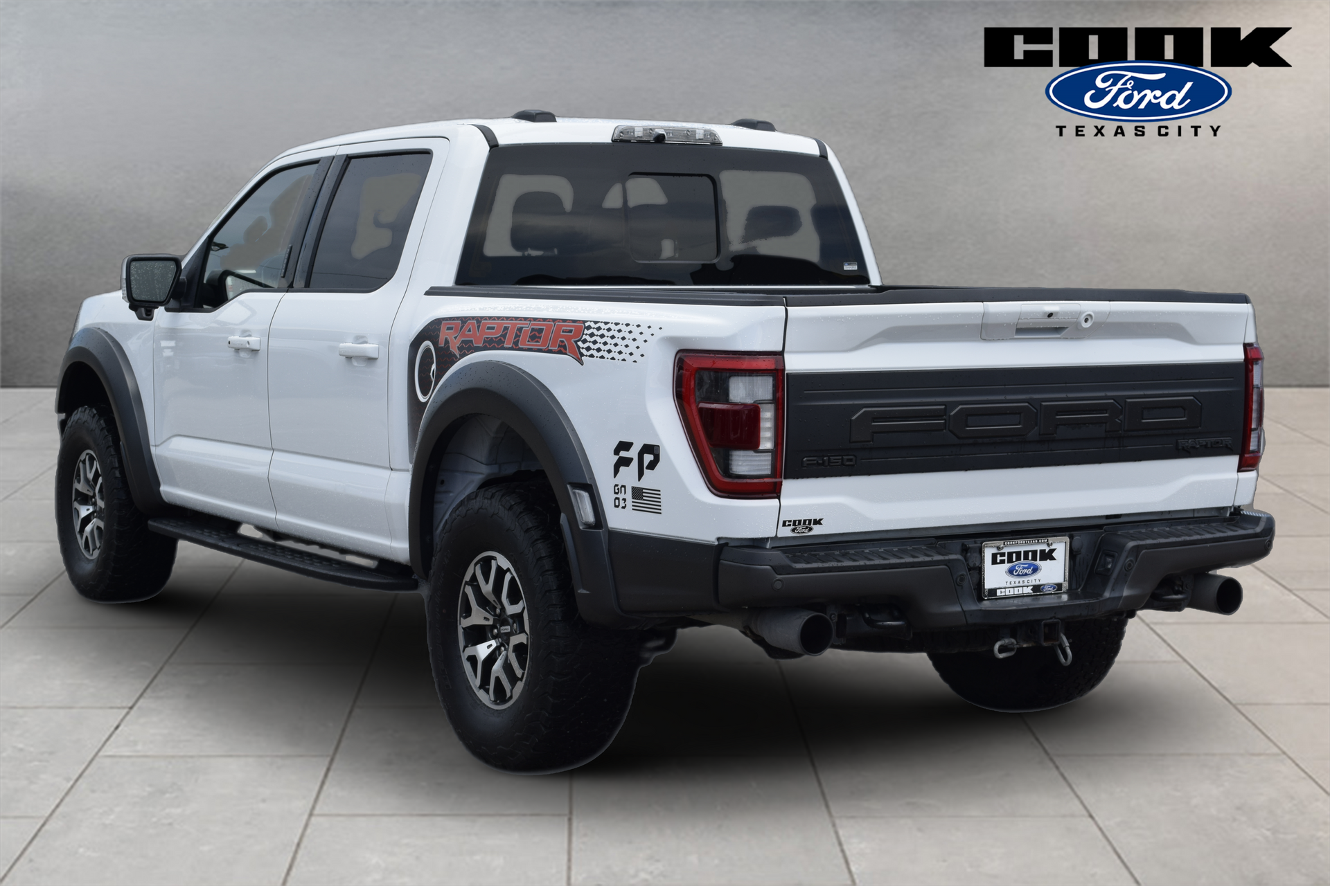 2022 Ford F-150 Raptor White at Classic Chevrolet Galveston