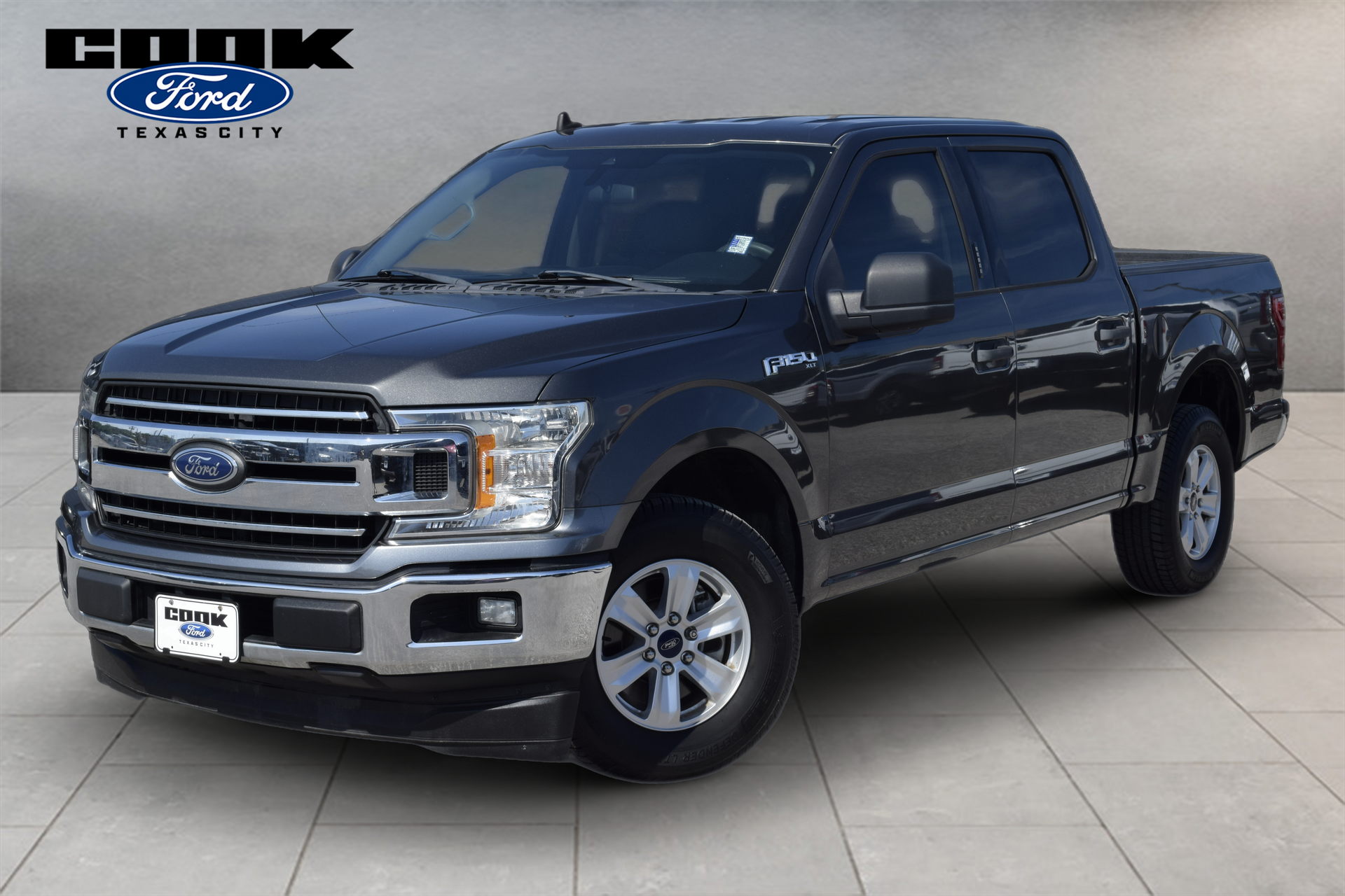 2019 Ford F-150 XLT Gray at DeMontrond Automotive Group