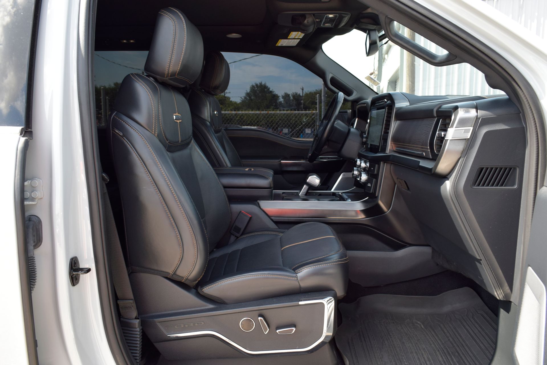 2023 Ford F-150 Platinum White at DeMontrond Ford