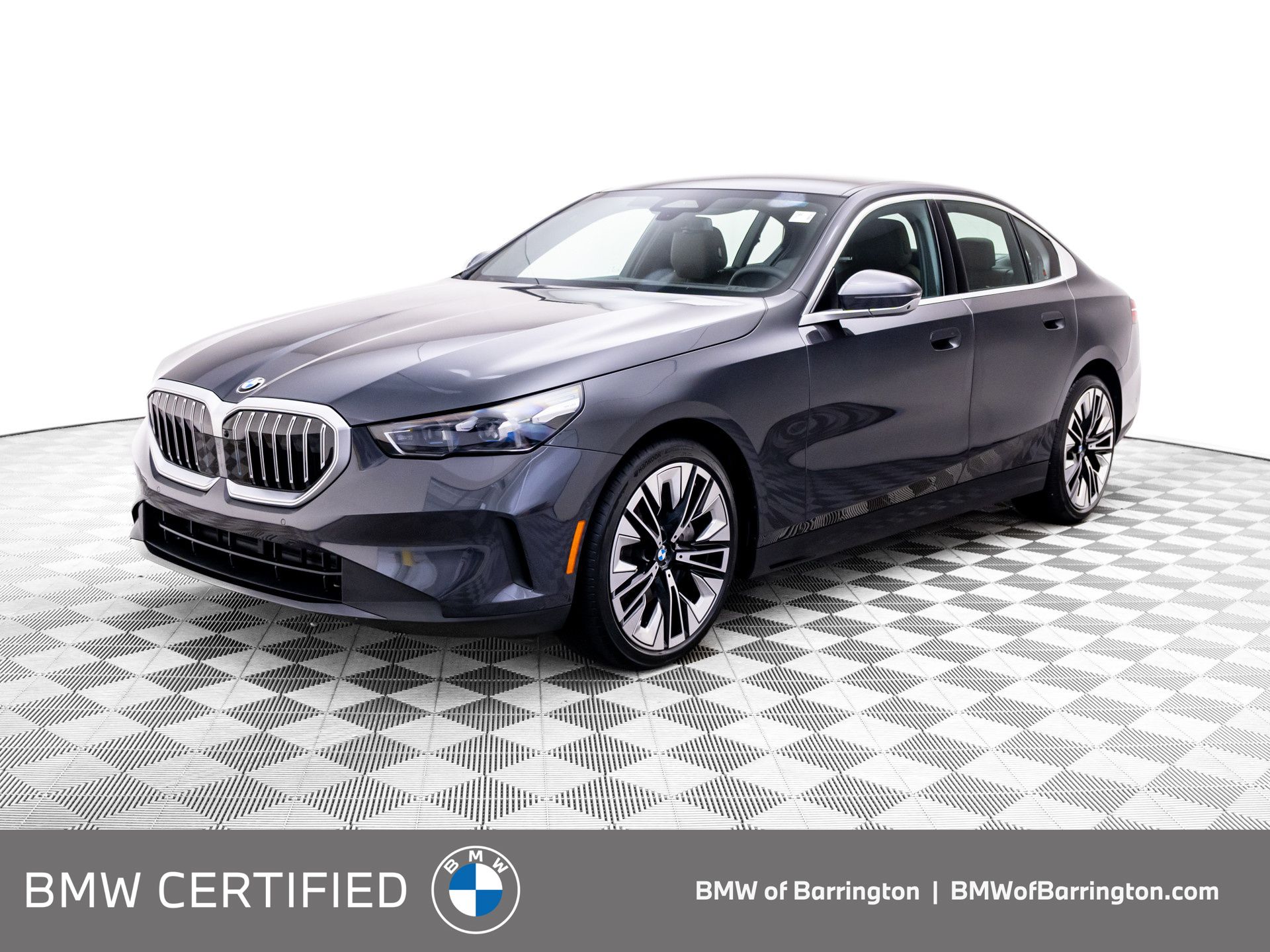 Gray (Dark Graphite Metallic) 2026 BMW 5 Series Sedan All-Wheel Drive 8-Speed Automatic