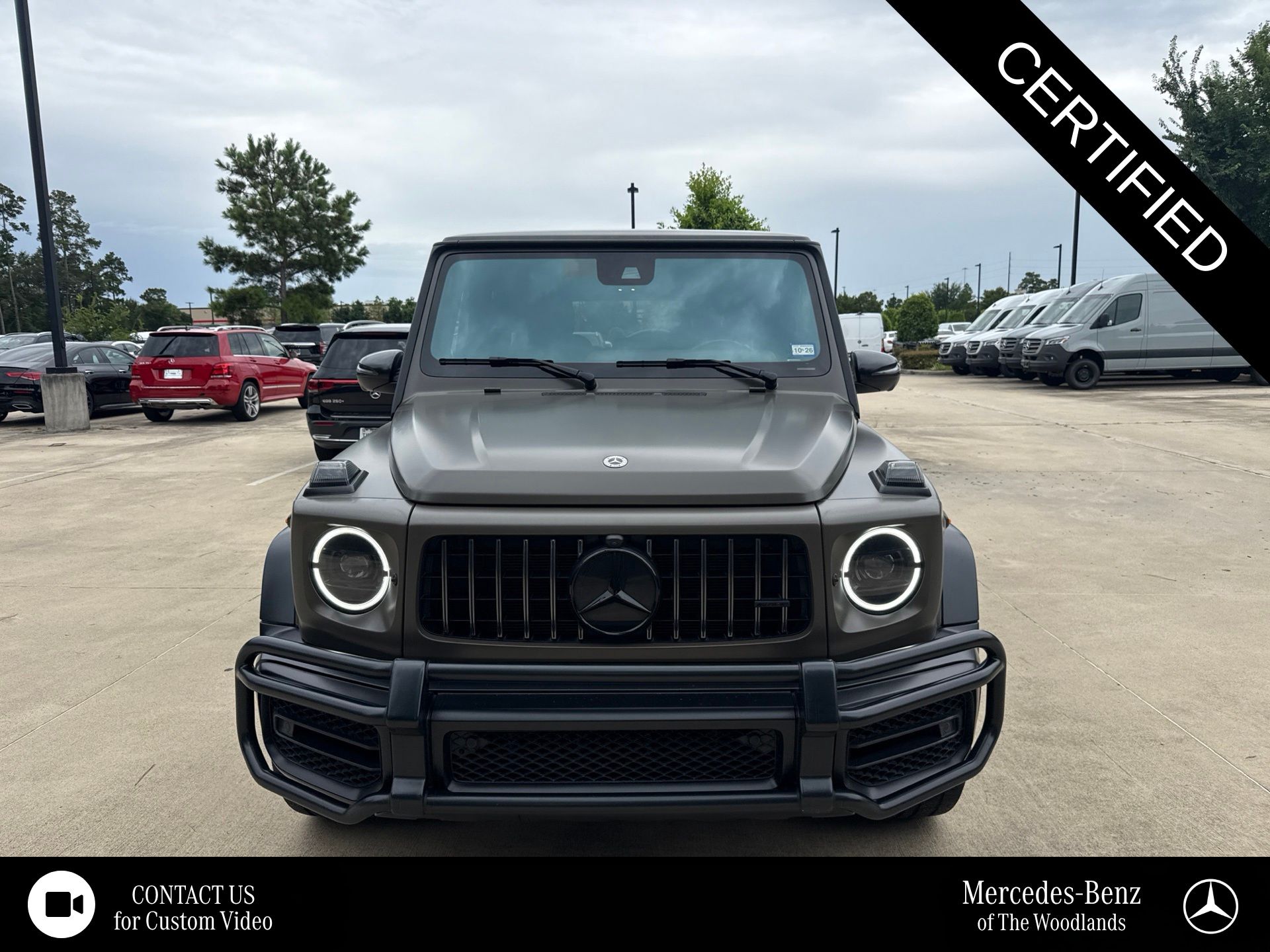 MANUFAKTUR dark olive Green magno 2023 Mercedes-Benz G-Class SUV / Crossover All-Wheel Drive 9-Speed Automatic