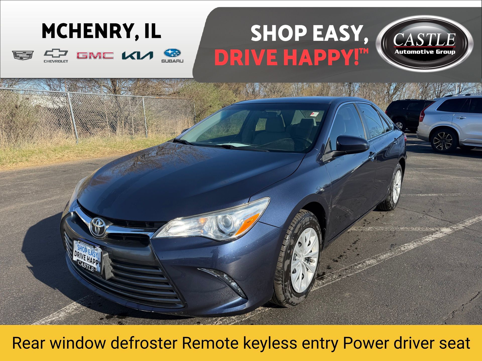 Parisian Night Pearl 2017 Toyota Camry LE Sedan Front-Wheel Drive 6-Speed Automatic