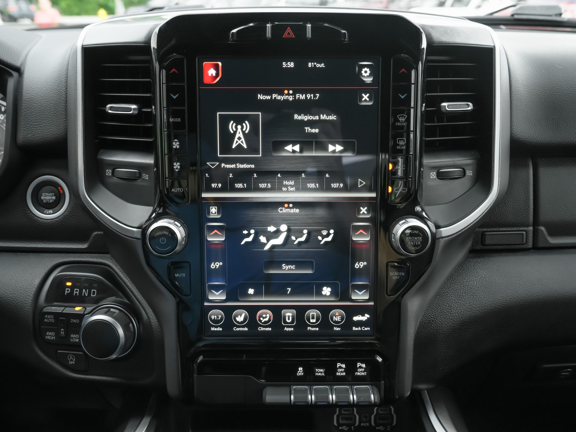 used 2021 Ram 1500 car, priced at $31,300