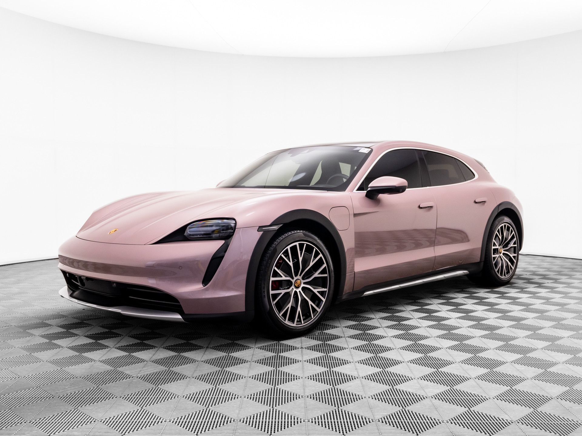 Frozen Berry Metallic 2023 Porsche Taycan Wagon All-Wheel Drive 2-Speed Automatic