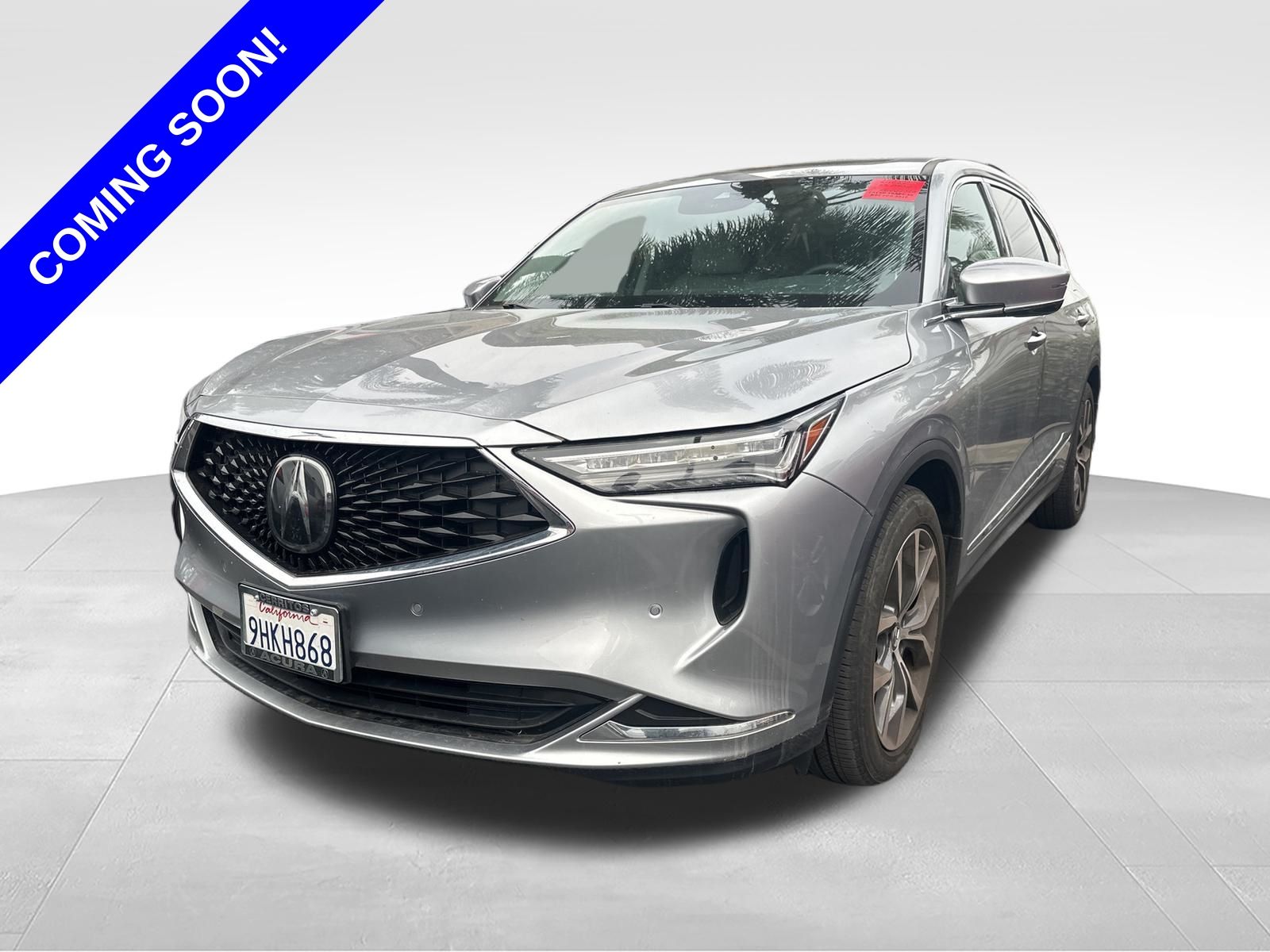 Lunar Silver Metallic 2023 Acura MDX FWD with Technology Package SUV / Crossover Front-Wheel Drive Automatic