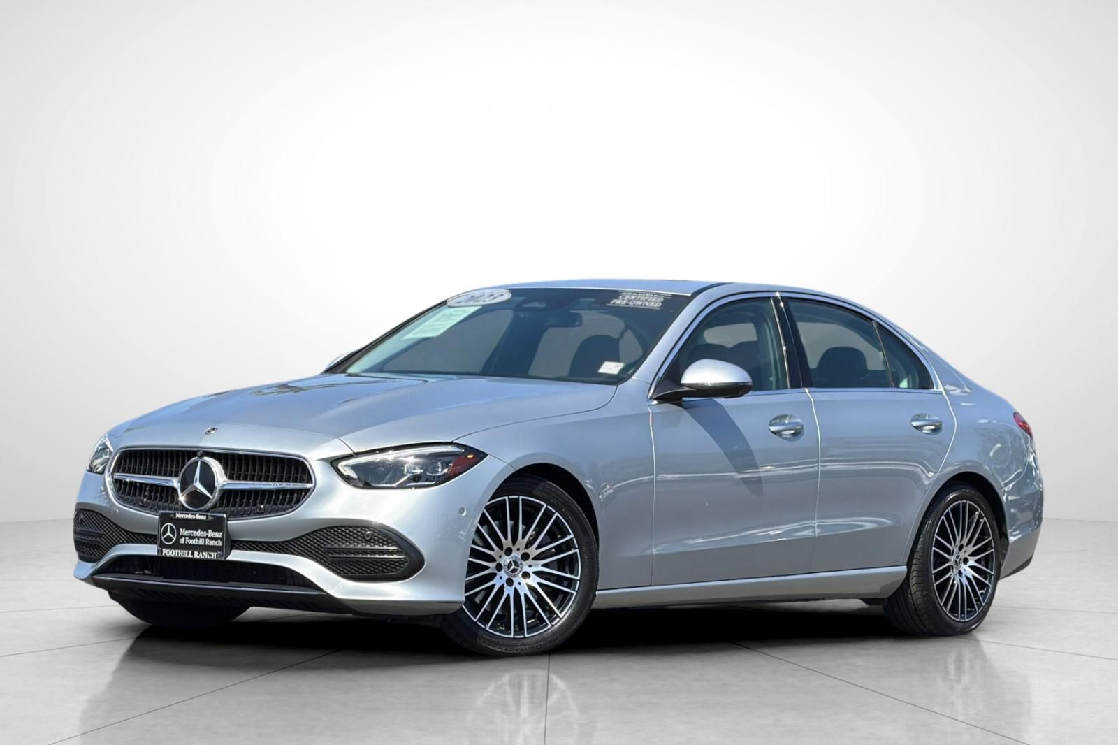 Cirrus Silver Metallic 2023 Mercedes-Benz C-Class Sedan Rear-Wheel Drive 9-Speed Automatic