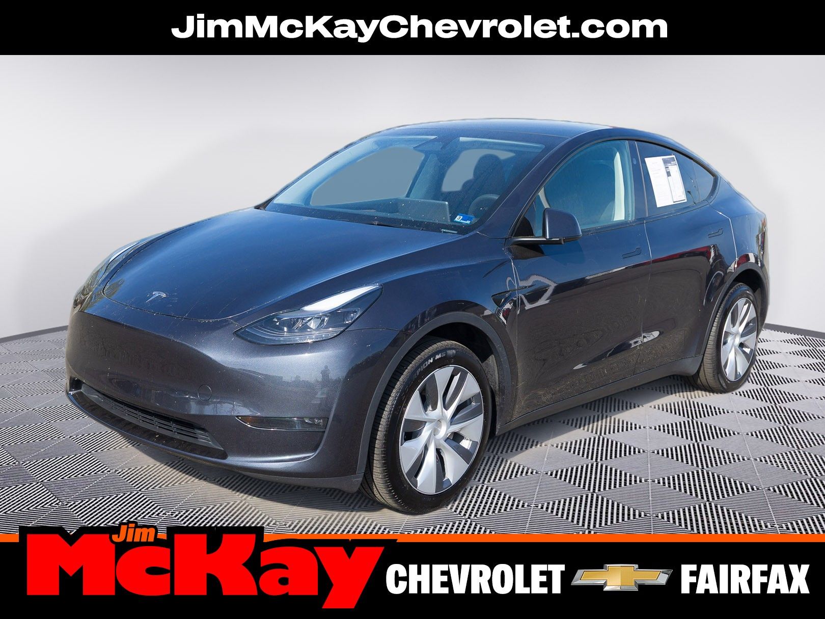Stealth Gray 2024 Tesla Model Y Long Range AWD SUV / Crossover All-Wheel Drive 1-Speed Dual Clutch