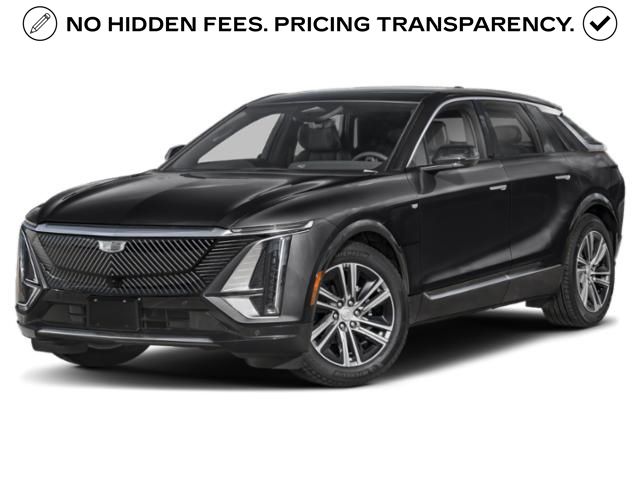 Stellar Black Metallic 2023 Cadillac LYRIQ SUV / Crossover Rear-Wheel Drive 1-Speed Automatic