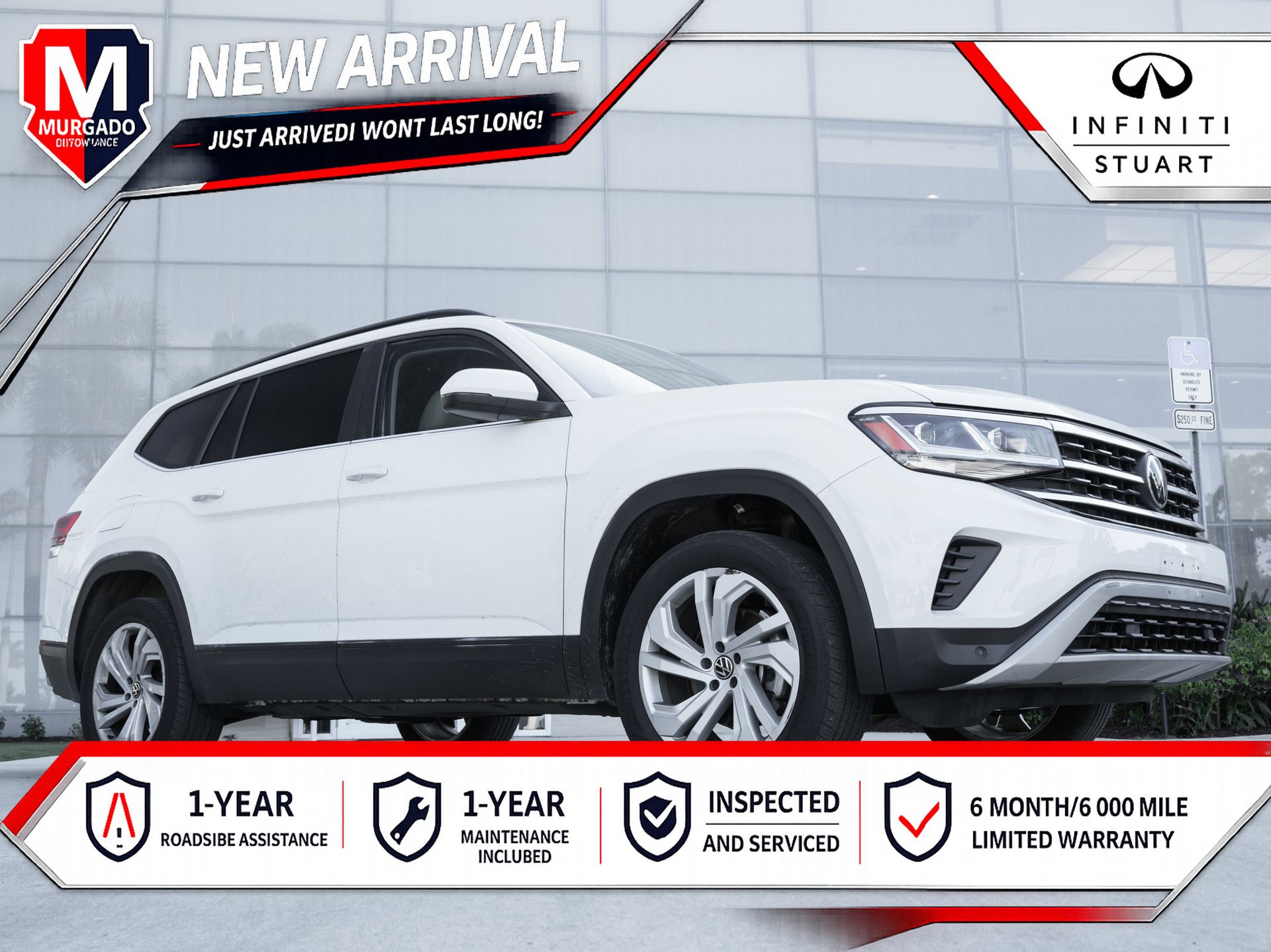 2023 Volkswagen Atlas 3.6L V6 SE w/Technology