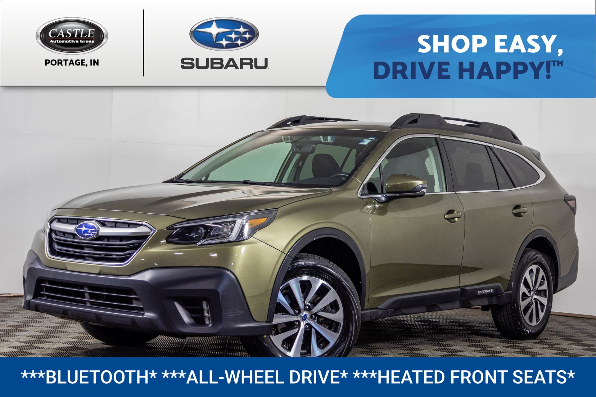 Autumn Green Metallic 2022 Subaru Outback SUV / Crossover All-Wheel Drive Continuously Variable Transmission