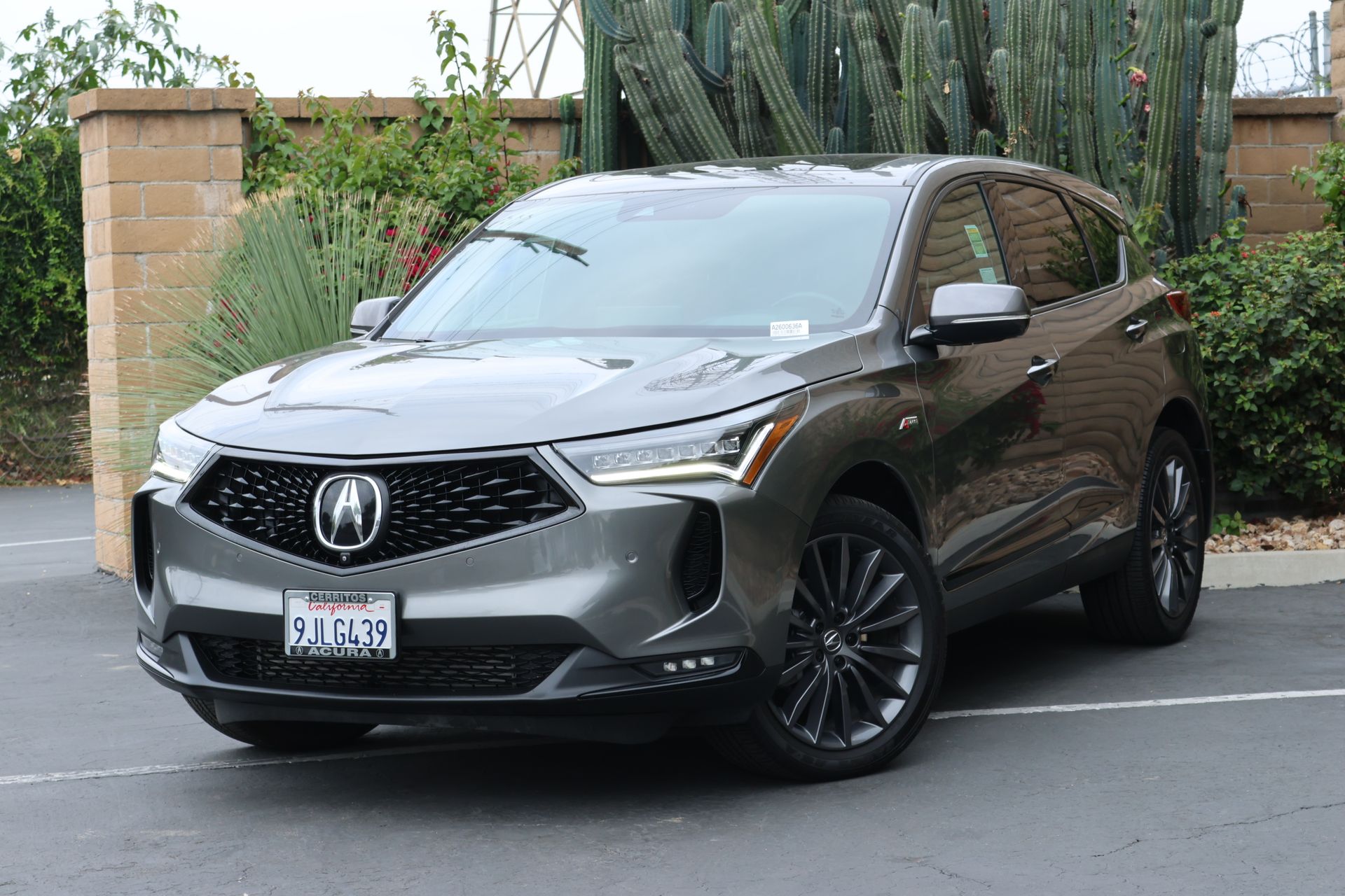 Liquid Carbon Metallic 2023 Acura RDX SUV / Crossover All-Wheel Drive Automatic