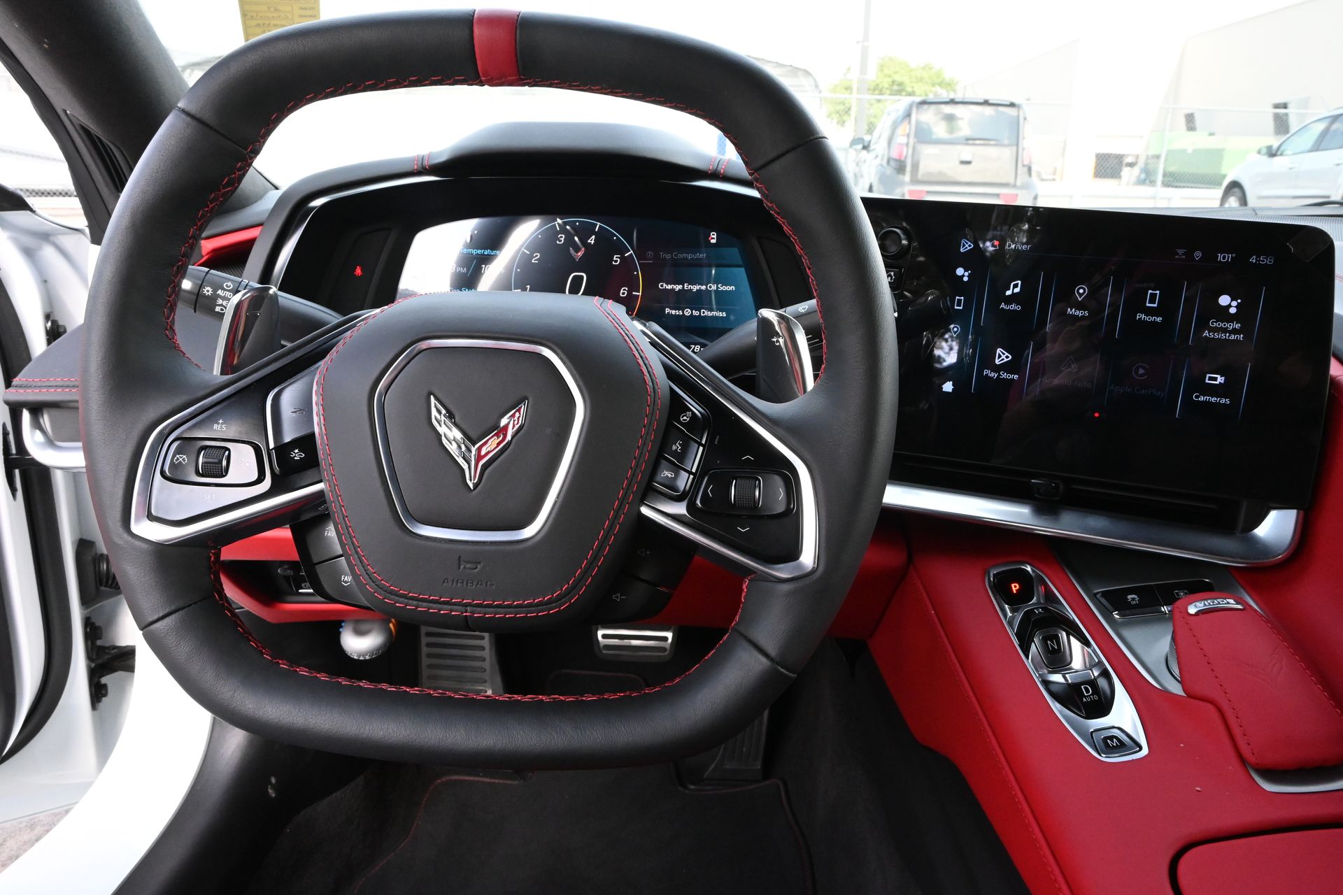 2024 Chevrolet Corvette Stingray White at Central Houston Nissan