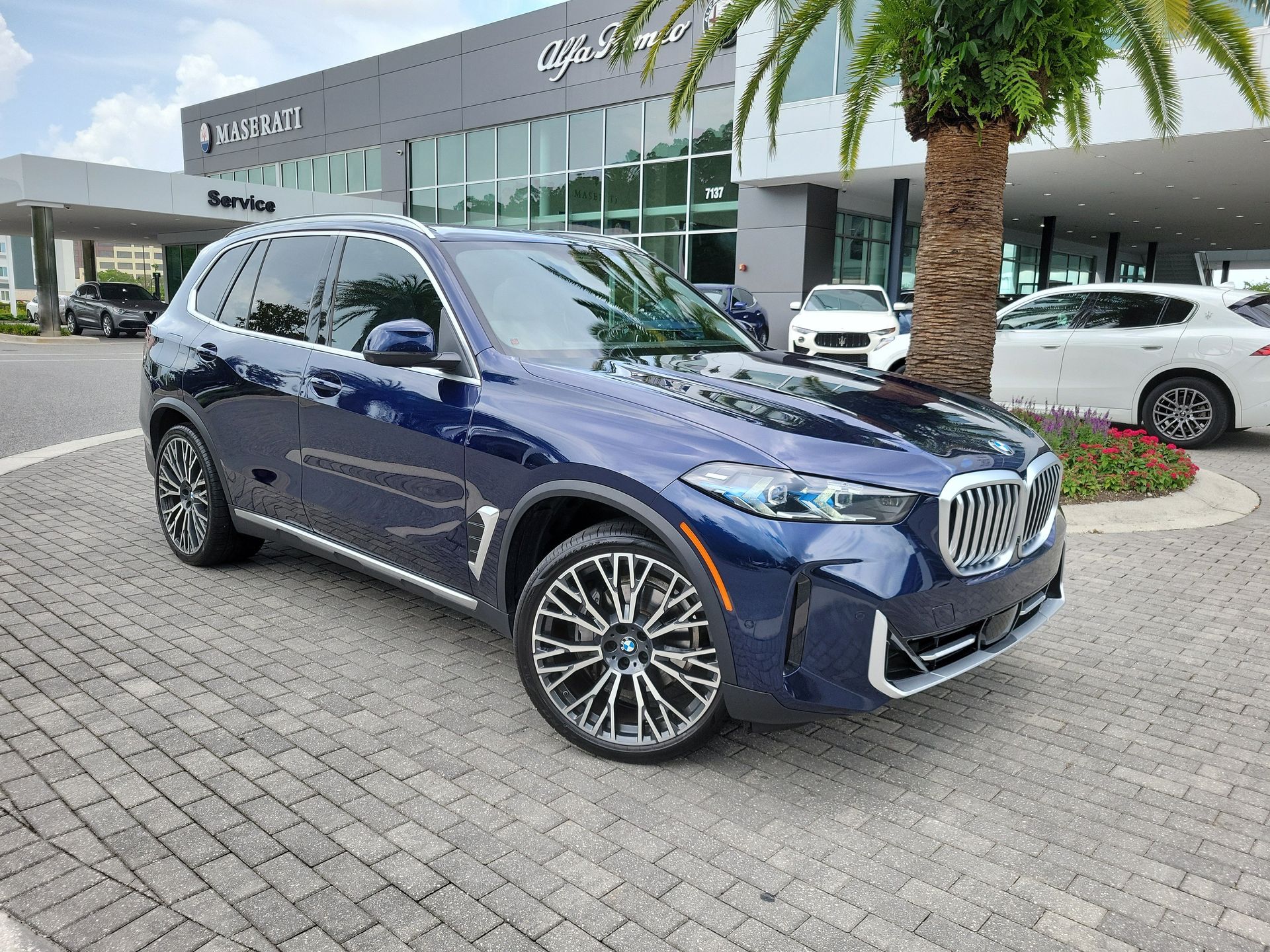 Tanzanite Blue II Metallic 2025 BMW X5 SUV / Crossover All-Wheel Drive 8-Speed Automatic