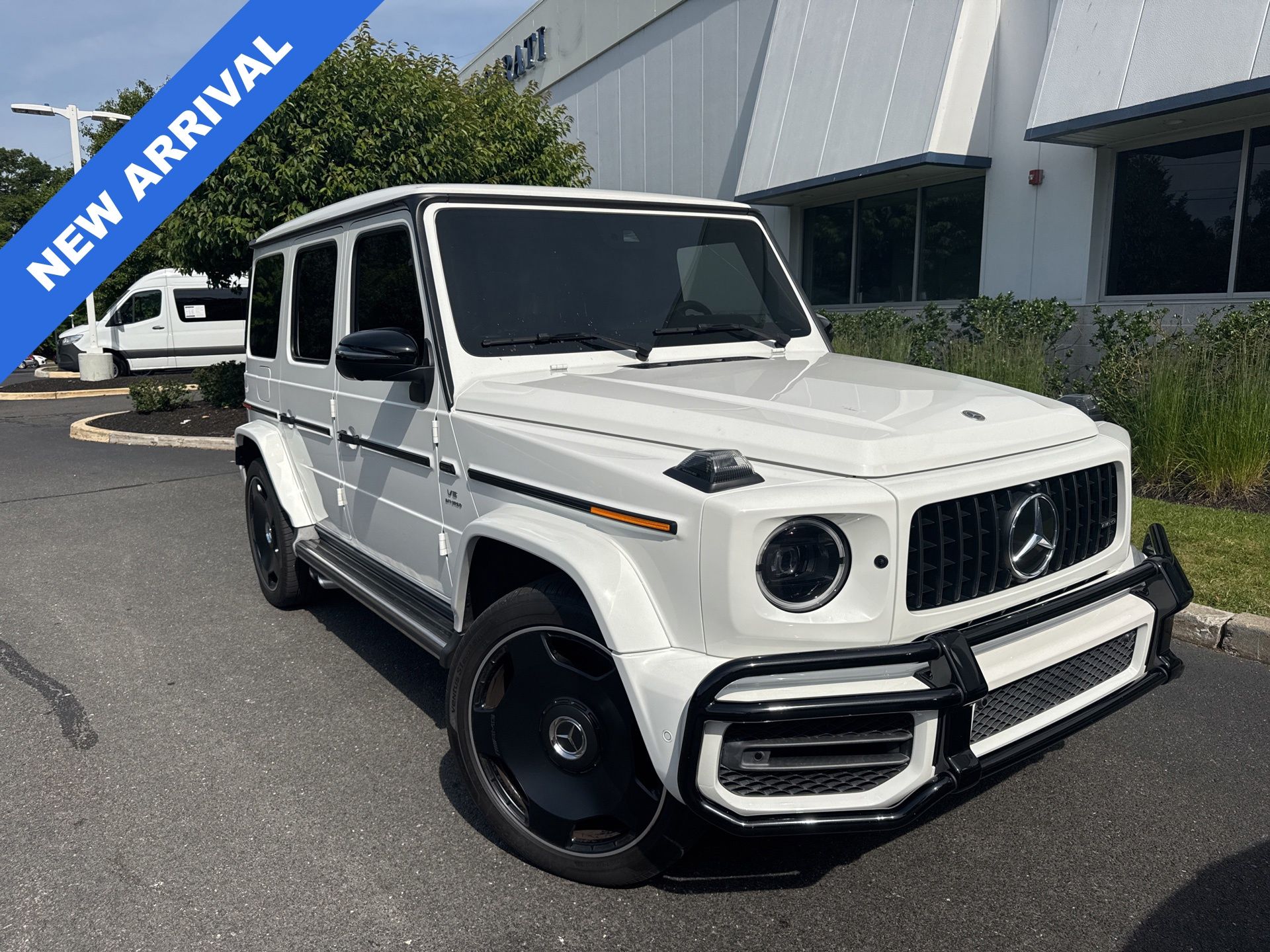 Polar White 2021 Mercedes-Benz G-Class AMG G 63 4MATIC SUV / Crossover All-Wheel Drive Automatic