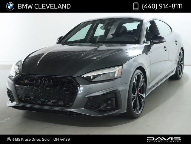 Daytona Gray Pearl Effect 2024 Audi S5 Sportback 3.0T quattro Premium Plus AWD Sedan All-Wheel Drive 8-Speed Automatic