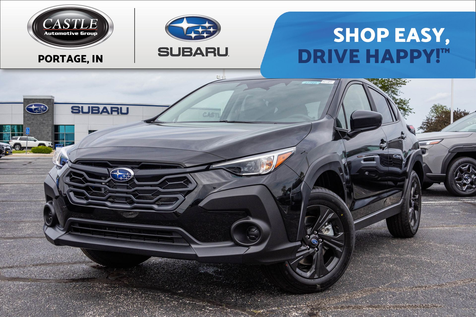 Black 2026 Subaru Crosstrek AWD SUV / Crossover All-Wheel Drive Continuously Variable Transmission