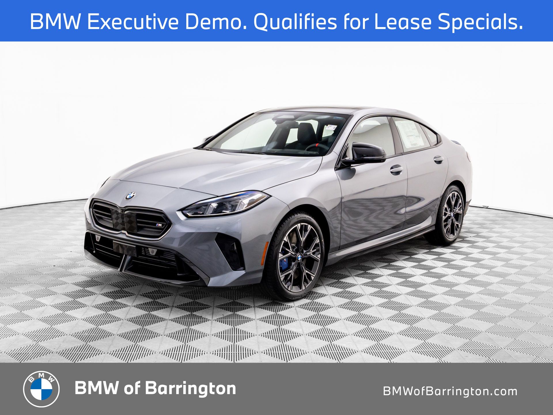 Gray (Skyscraper Grey Metallic) 2026 BMW 2 Series Coupe  7-Speed Automatic