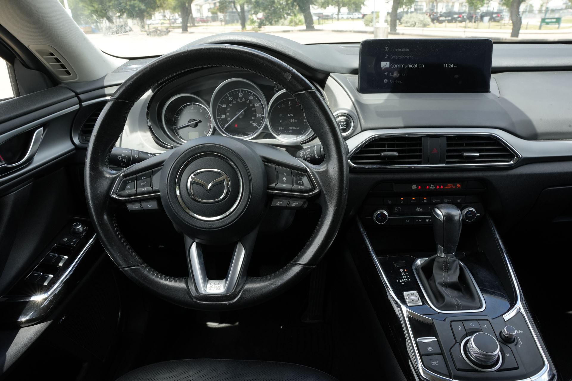 2021 Mazda CX-9 Touring Red at Joe Myers Mazda Kia