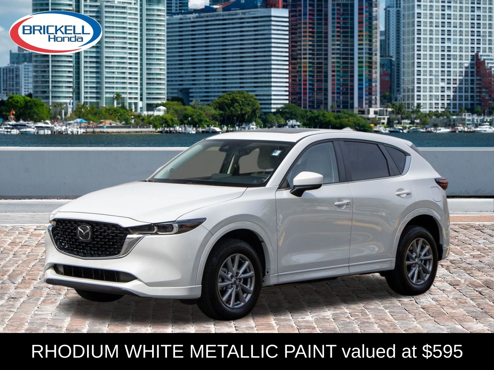 Rhodium White Metallic 2024 Mazda CX-5 SUV / Crossover All-Wheel Drive 6-Speed Automatic