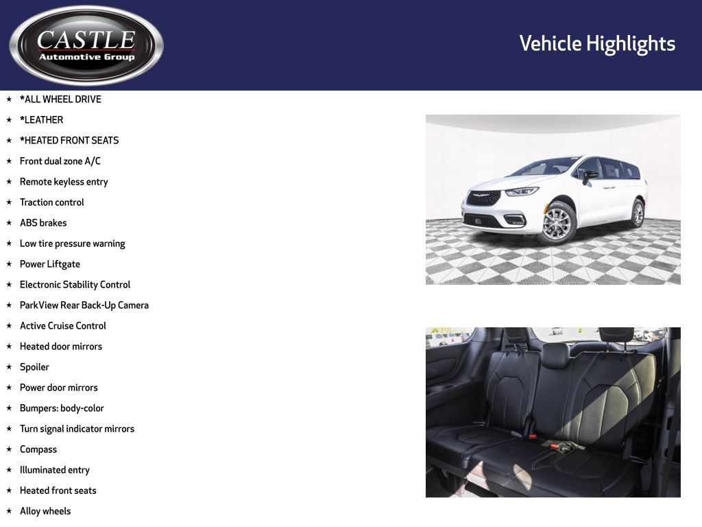 2026 CHRYSLER PACIFICA - Image 3