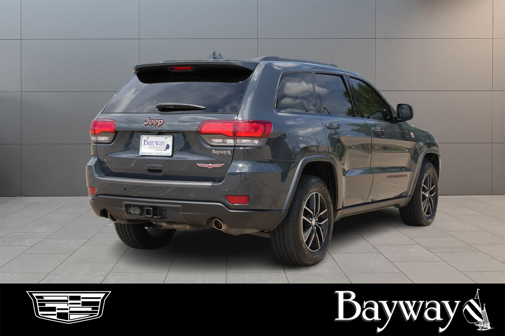 2017 Jeep Grand Cherokee Trailhawk Black at Bayway Cadillac of The Woodlands
