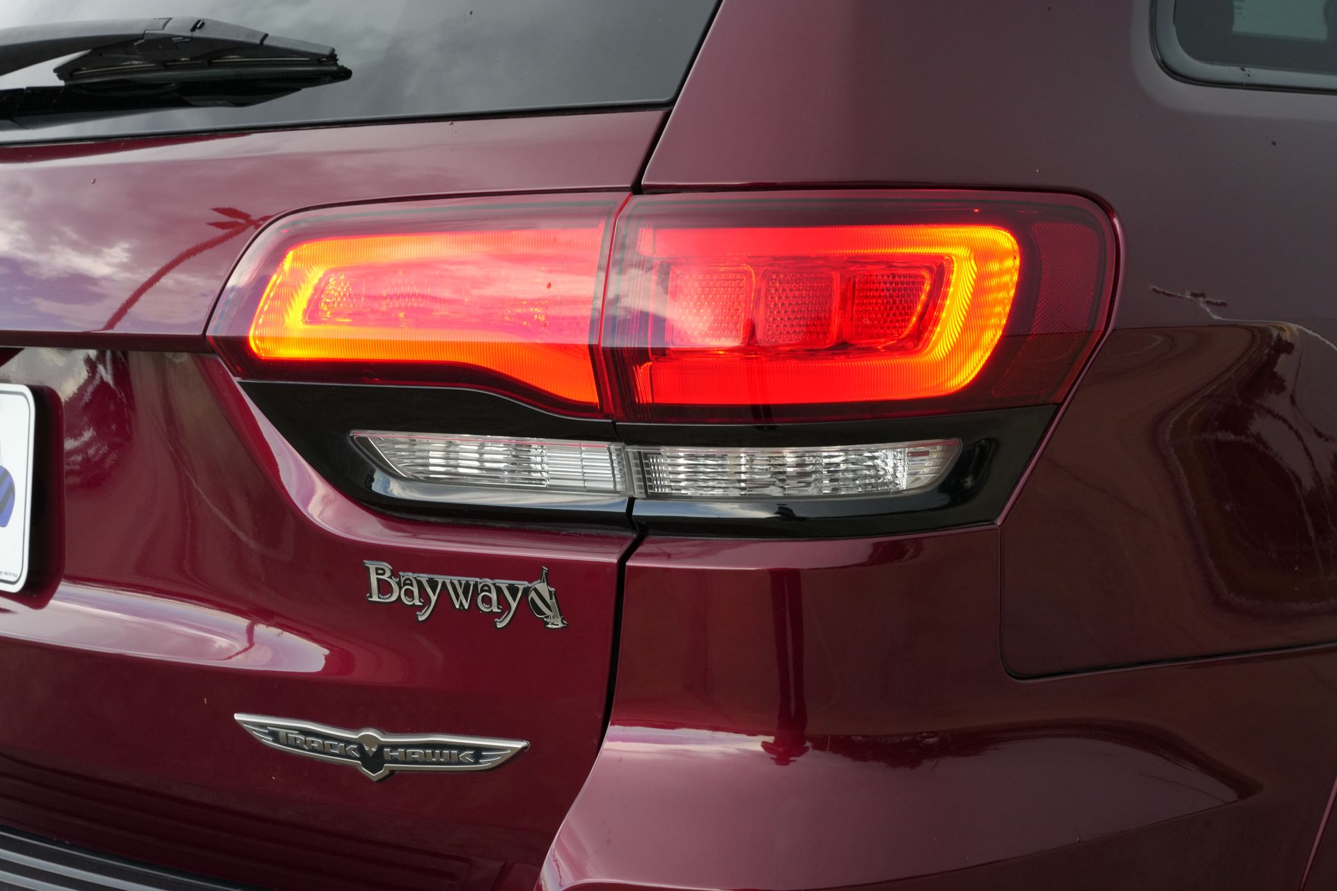 2019 Jeep Grand Cherokee Trackhawk Red at Autostrade
