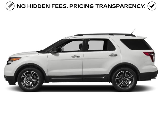 2015 Ford Explorer Sport White at Gullo Toyota