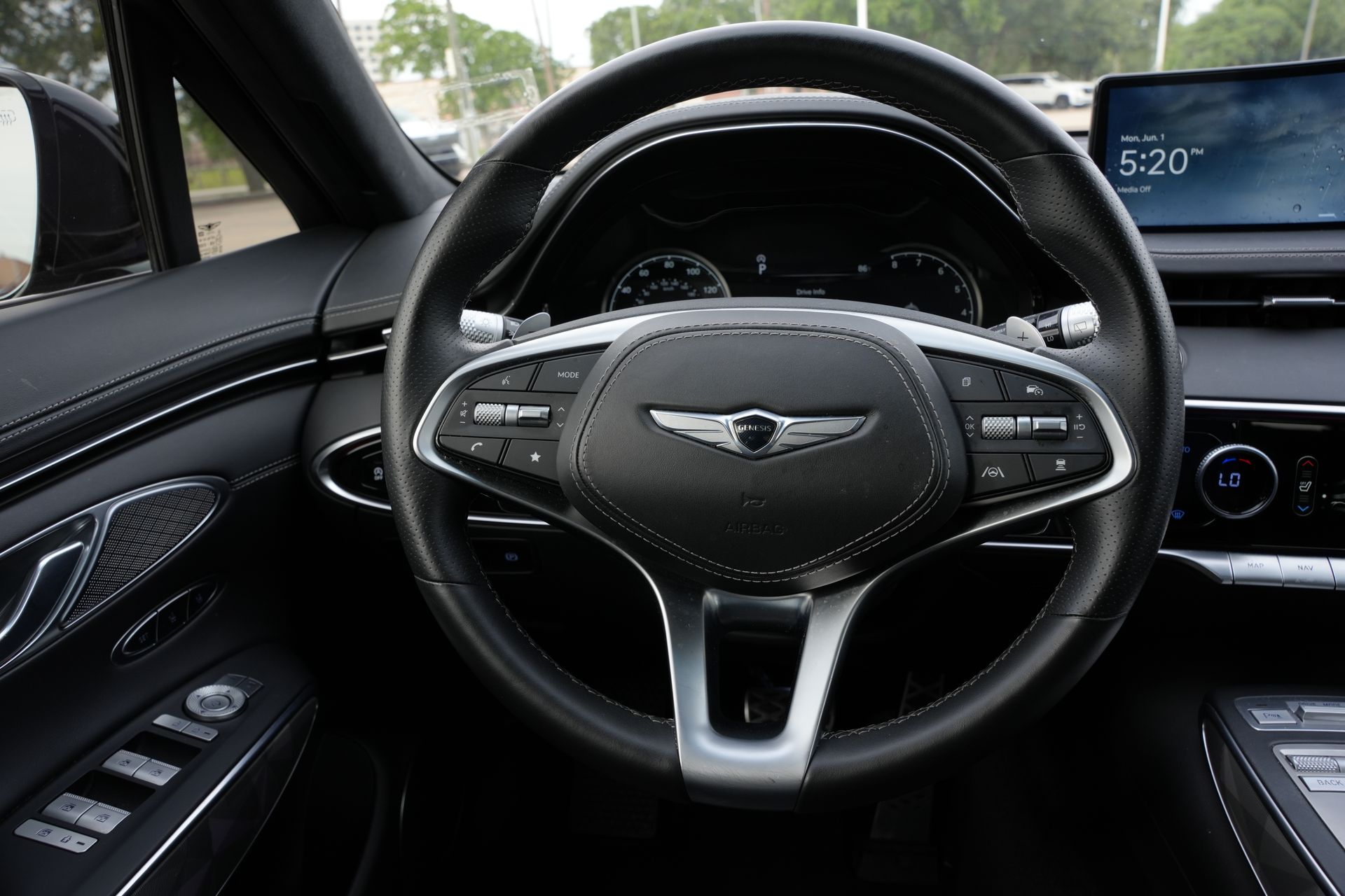2024 Genesis GV70 3.5T Sport Black at Genesis of Spring