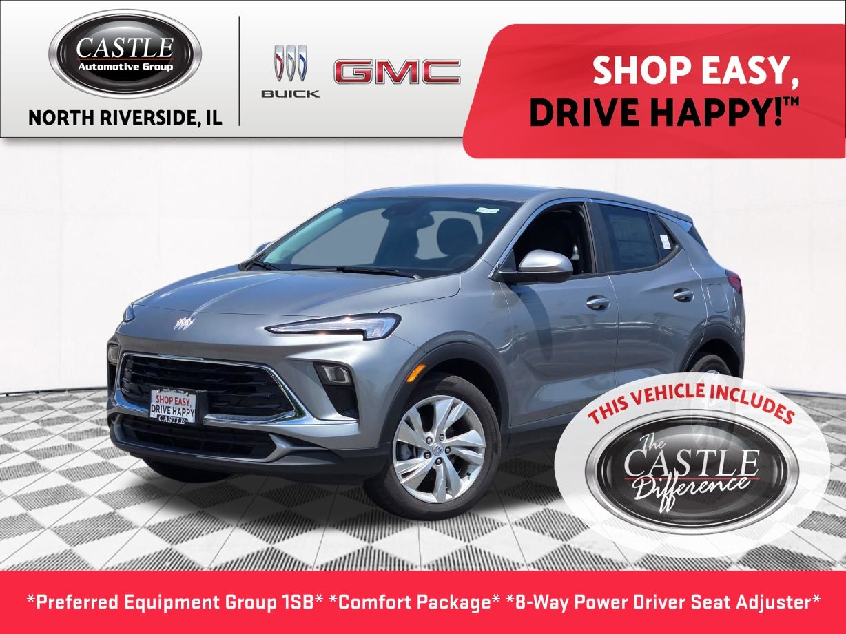 Moonstone Gray Metallic 2026 Buick Encore GX SUV / Crossover Front-Wheel Drive Continuously Variable Transmission
