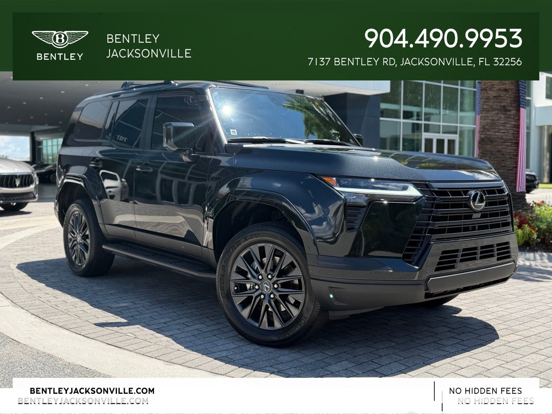 Black (Caviar) 2024 Lexus GX SUV / Crossover All-Wheel Drive Automatic