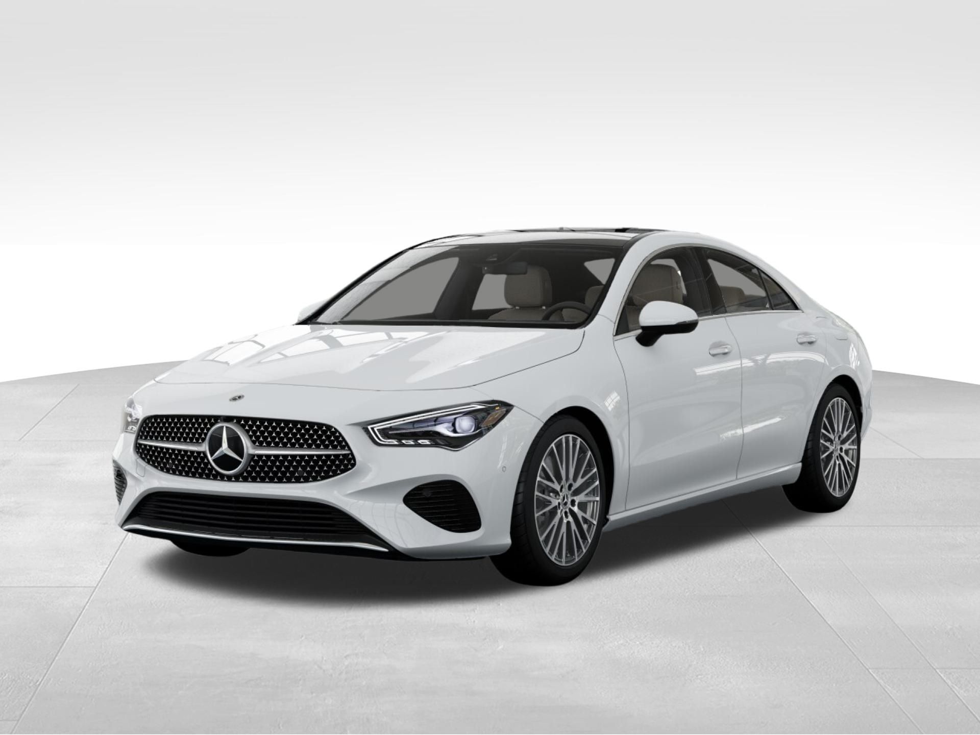 Polar White 2026 Mercedes-Benz CLA Coupe All-Wheel Drive 8-Speed Dual Clutch