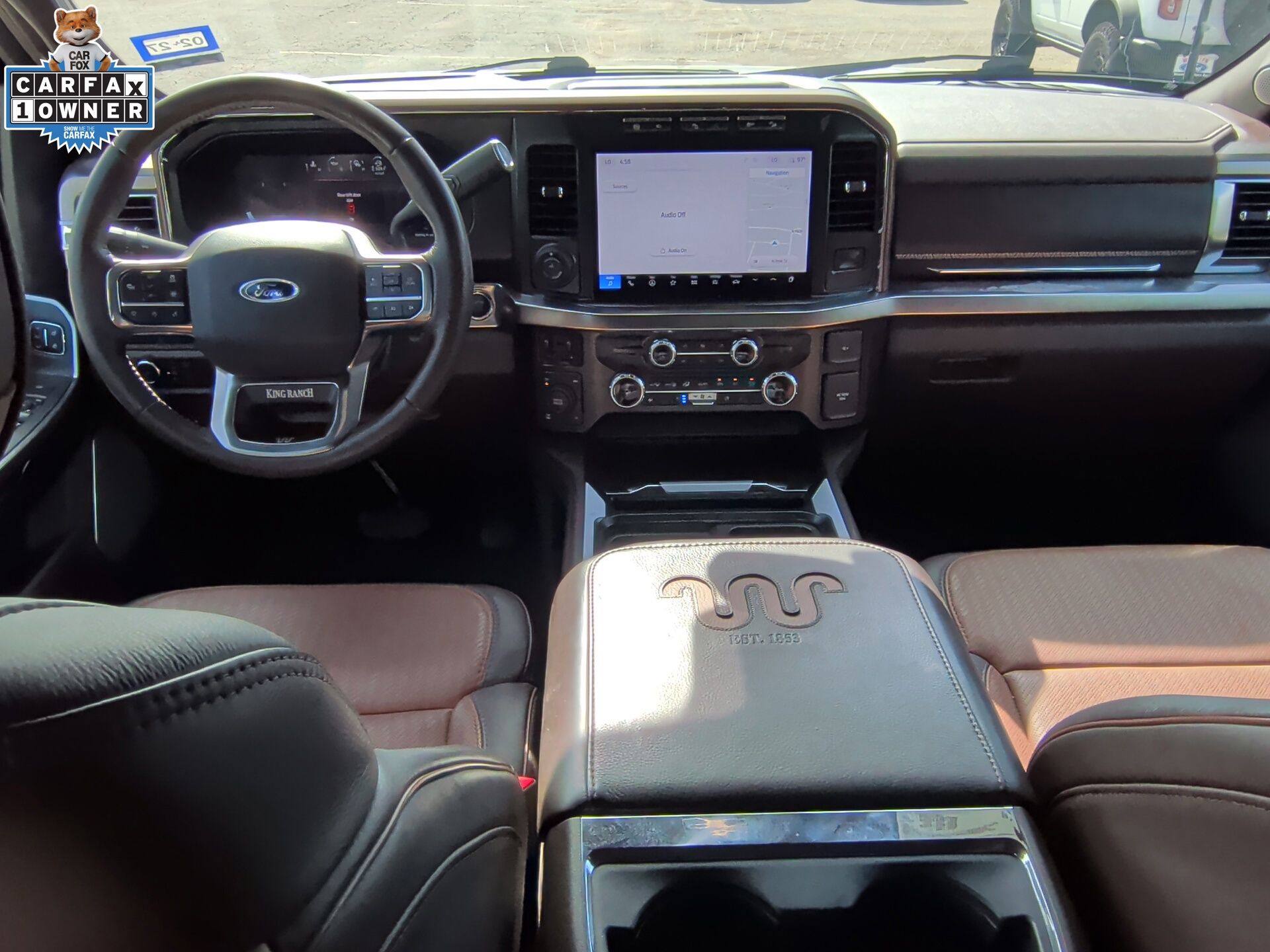 2024 Ford F-350SD King Ranch White at Central Houston Nissan
