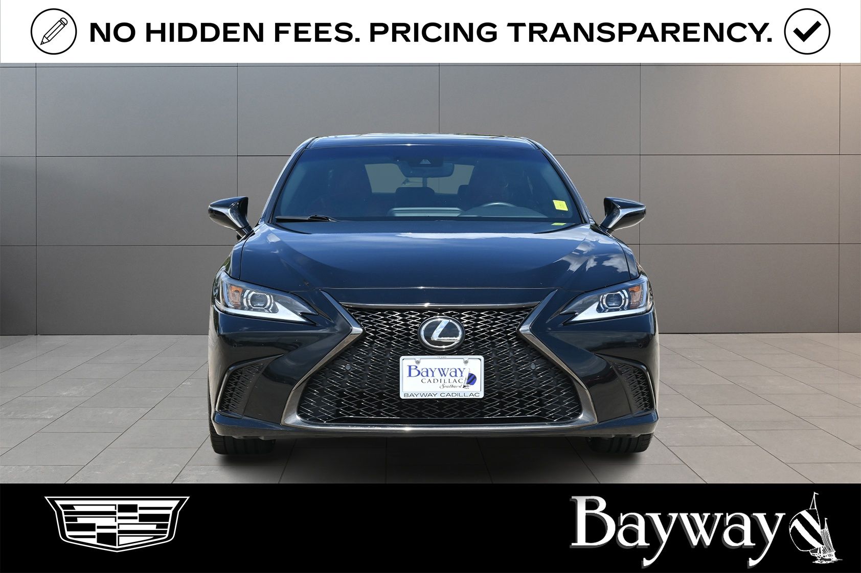 2022 Lexus ES 350 F Sport Black at Westside Lexus