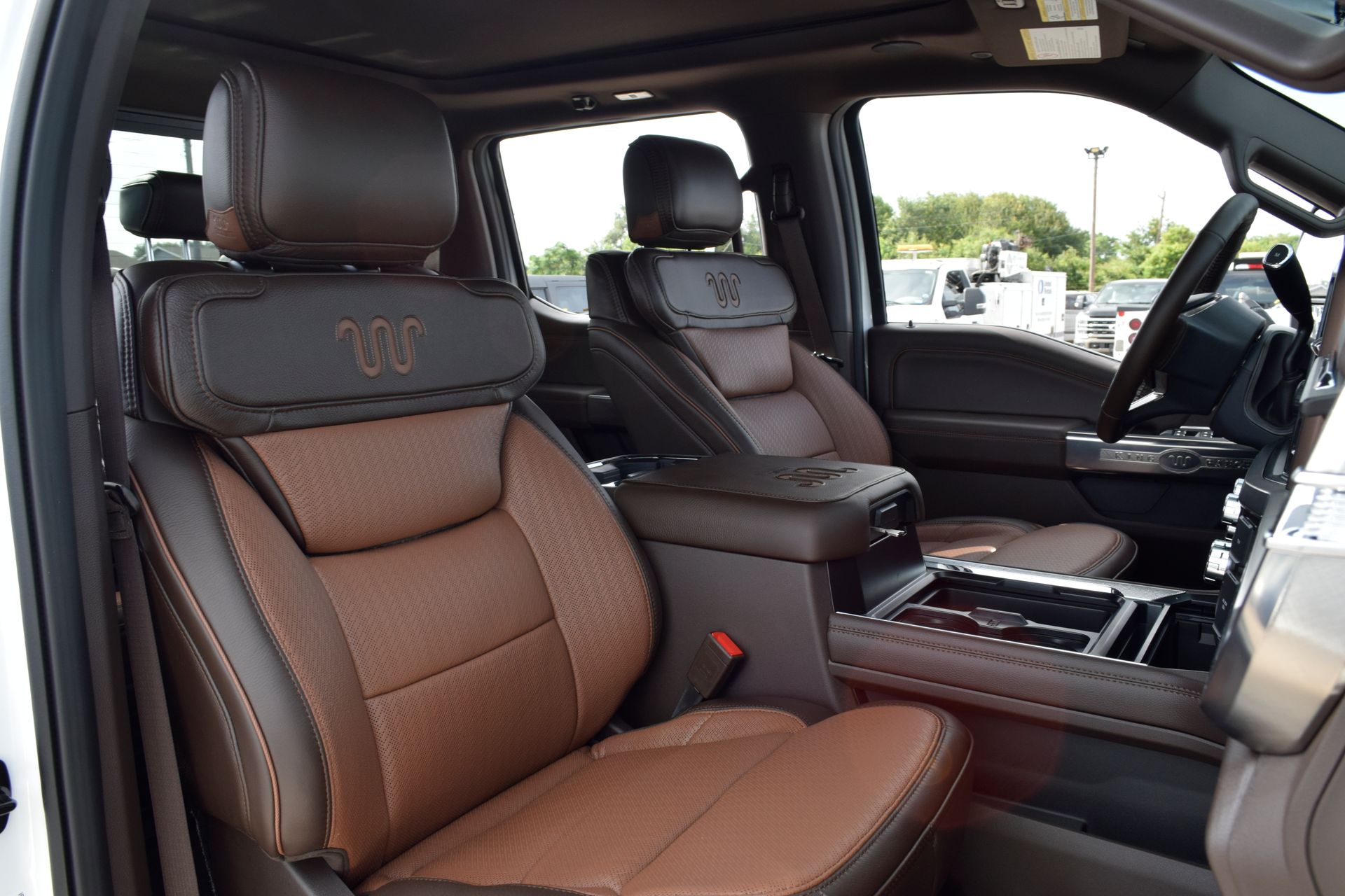 2026 Ford F-250SD King Ranch White at DeMontrond Gulf Freeway