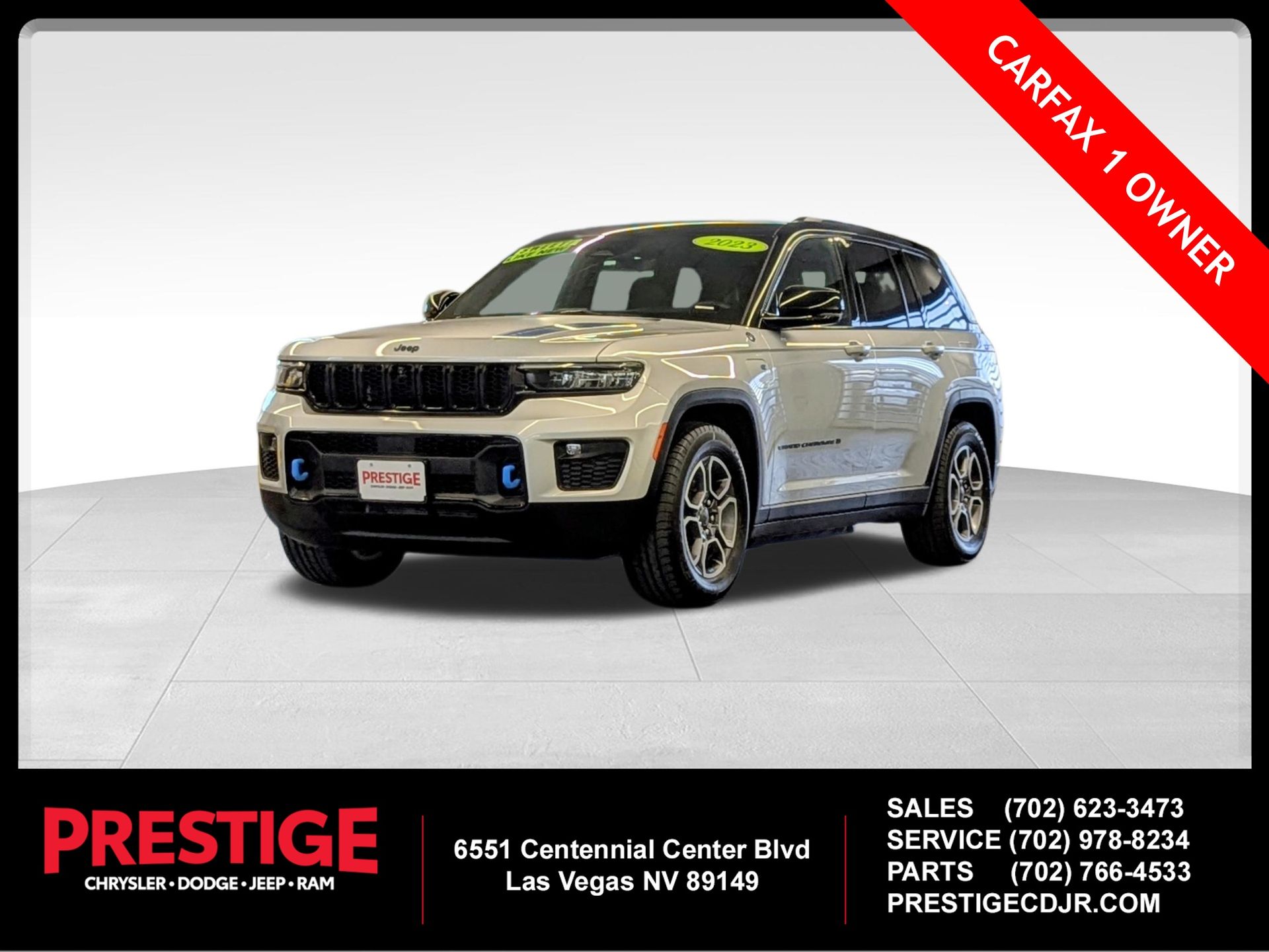 Silver Zynith 2023 Jeep Grand Cherokee 4xe SUV / Crossover Four-Wheel Drive 8-Speed Automatic