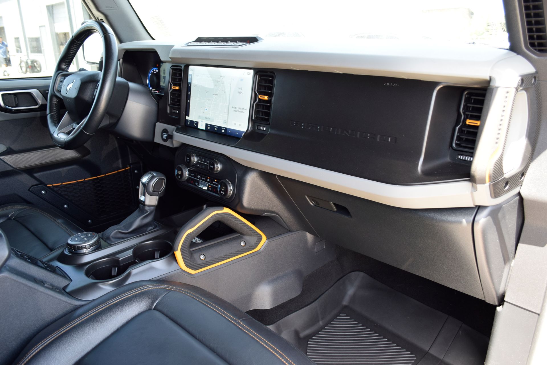 2023 Ford Bronco Badlands Silver at Joe Myers Mazda Kia