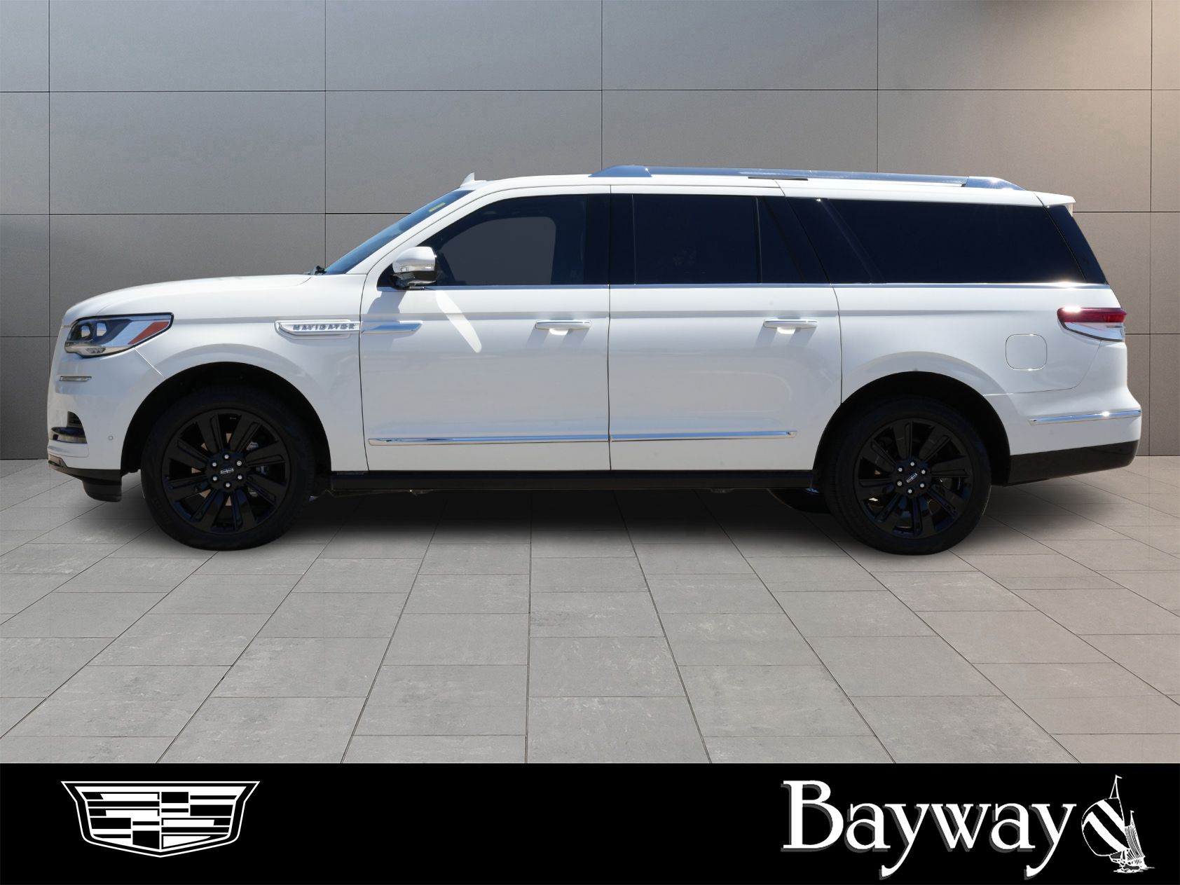 2023 Lincoln Navigator L Reserve White at Classic Chevrolet Galveston