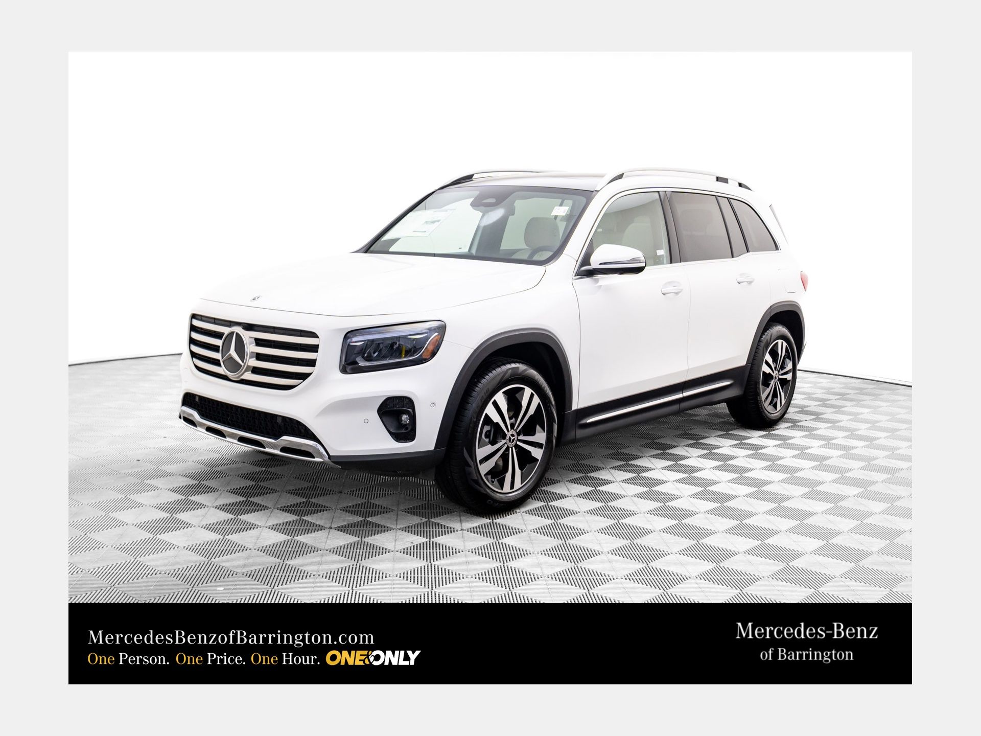 Polar White 2026 Mercedes-Benz GLB SUV / Crossover All-Wheel Drive 8-Speed Dual Clutch