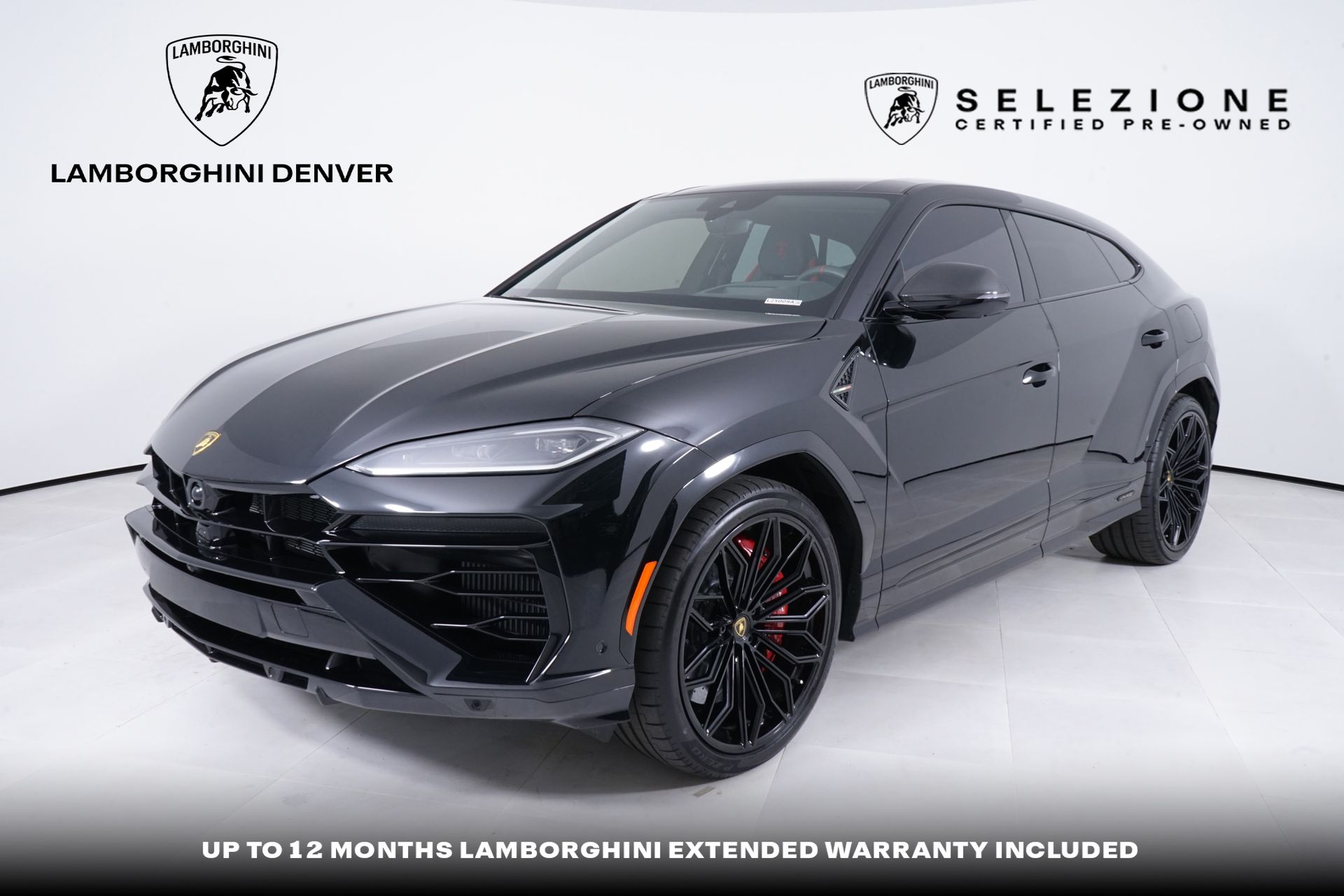 Nero Noctis Black 2025 Lamborghini Urus SUV / Crossover All-Wheel Drive 8-Speed Automatic