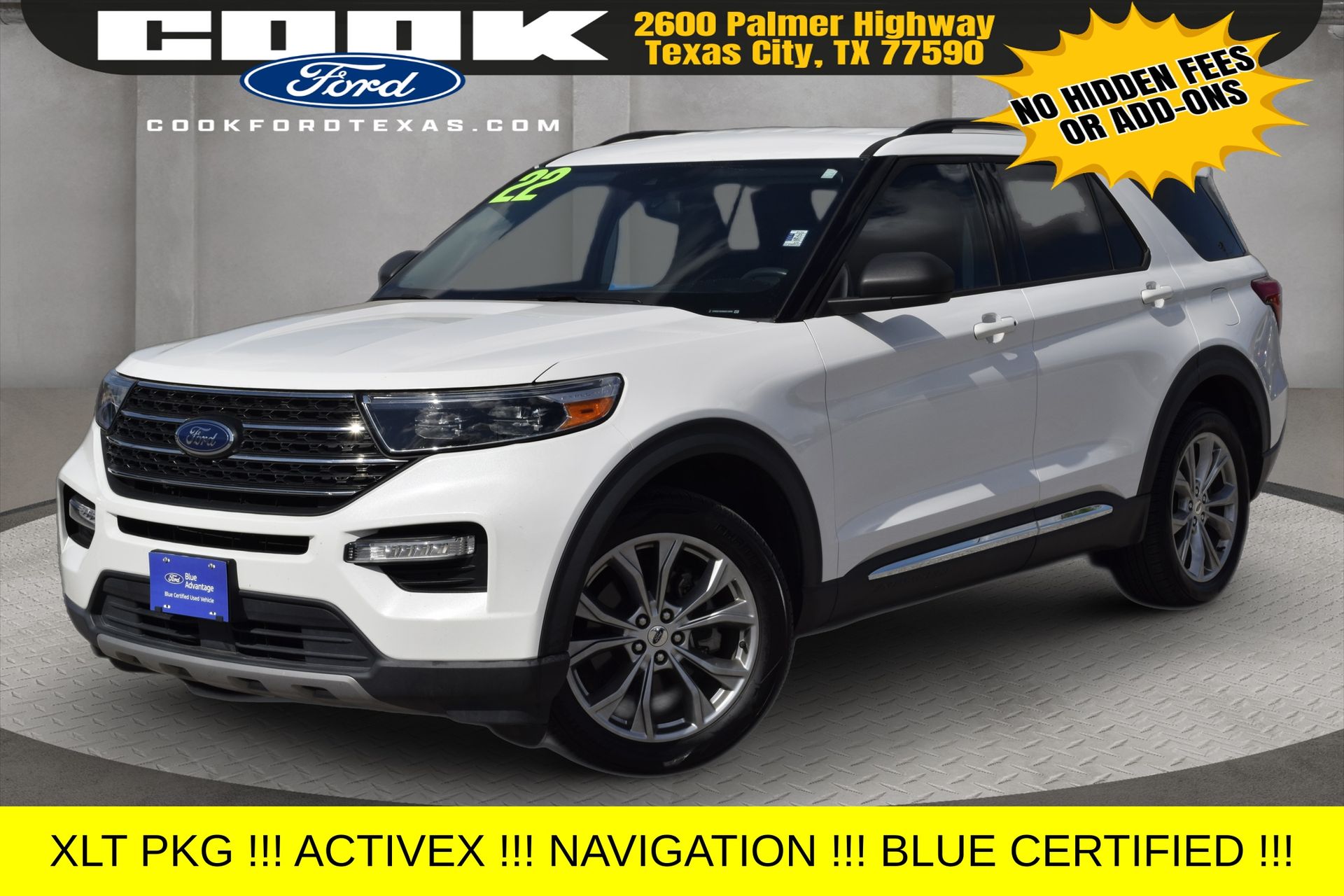 2022 Ford Explorer XLT RWD