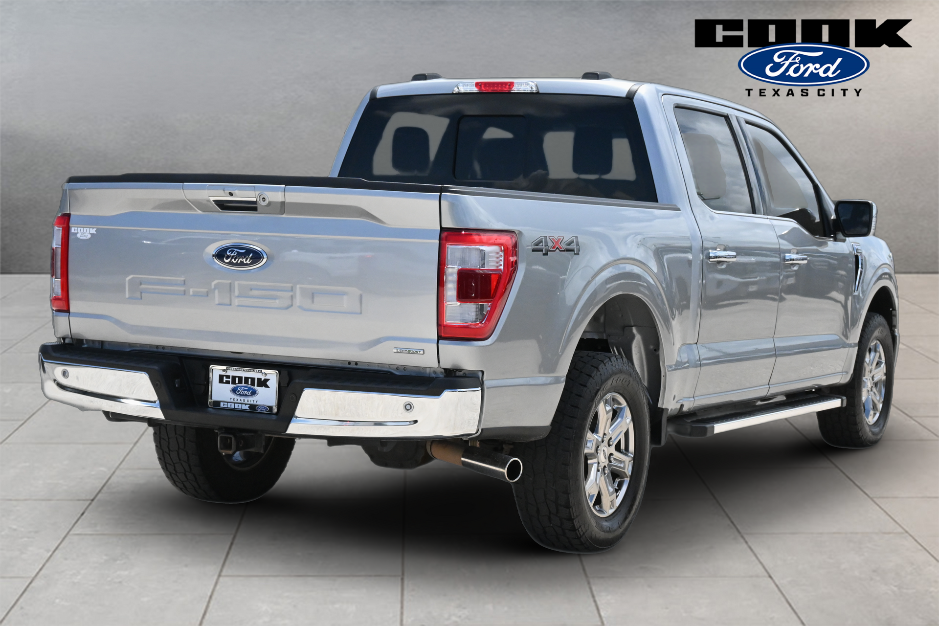 2023 Ford F-150 Lariat Silver at Joe Myers Mazda Kia