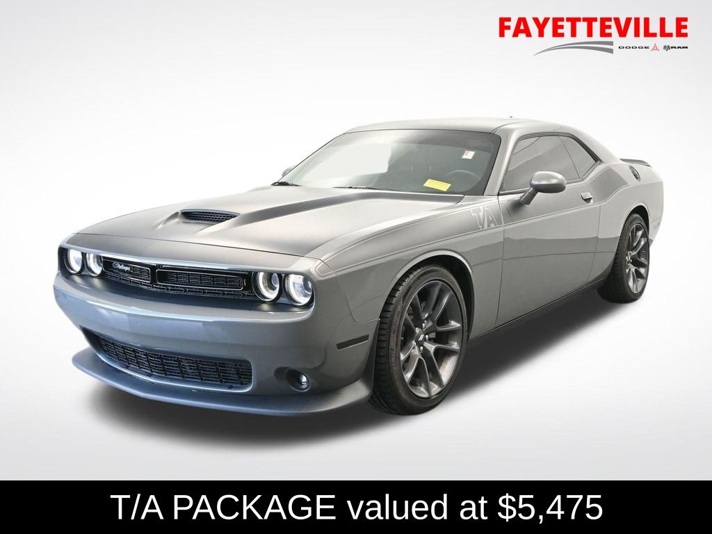 Destroyer Gray Clearcoat 2023 Dodge Challenger Coupe Rear-Wheel Drive 8-Speed Automatic