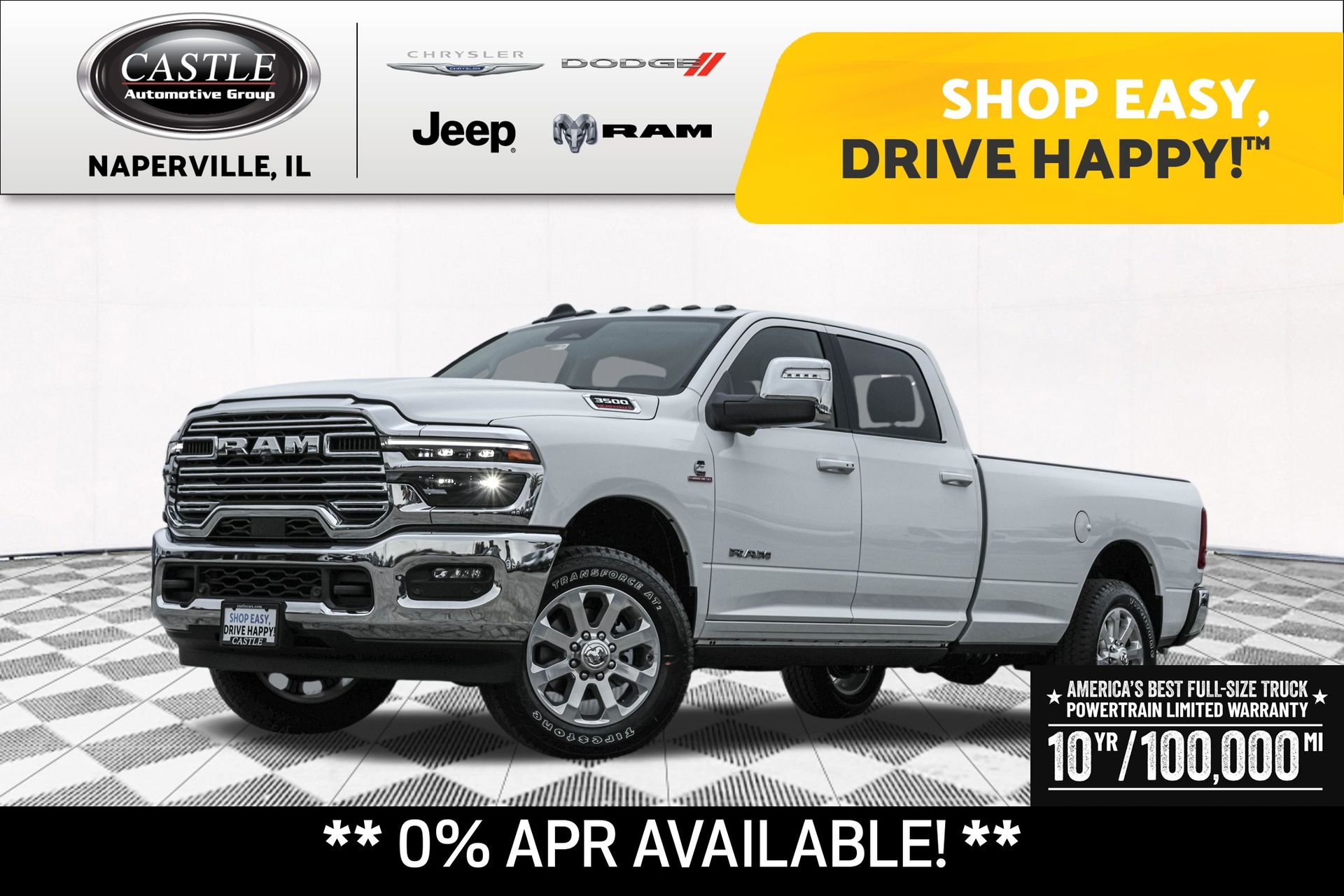 2026 RAM 3500 Laramie Crew Cab LB 4WD