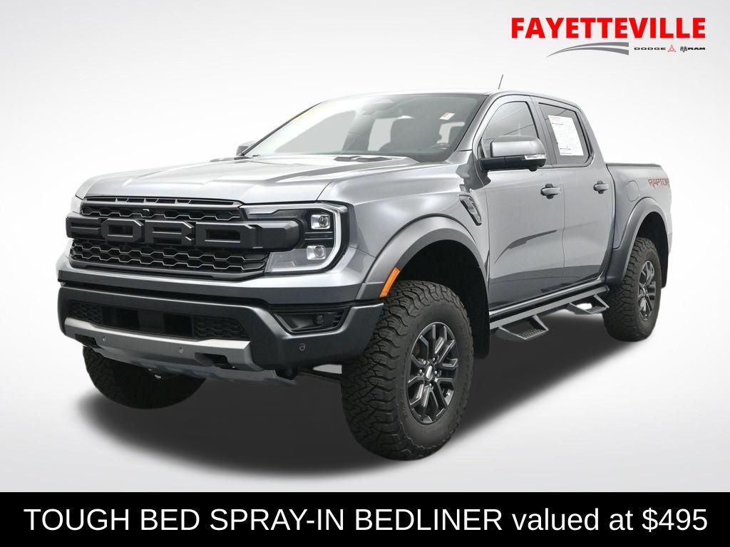 Gray Metallic 2025 Ford Ranger Pickup Truck Four-Wheel Drive Automatic