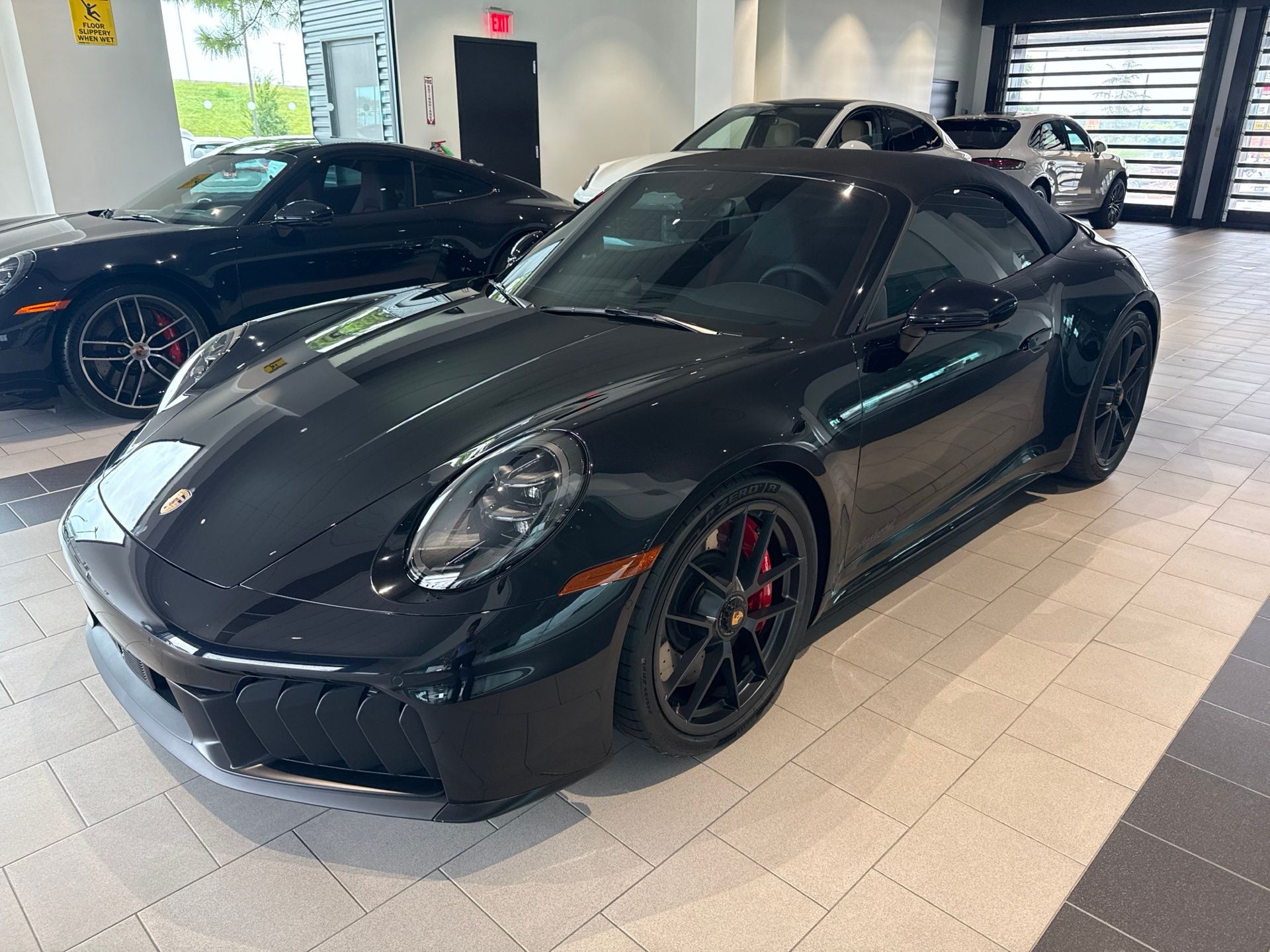 Jet Black Metallic 2026 Porsche 911 Convertible Rear-Wheel Drive Automatic