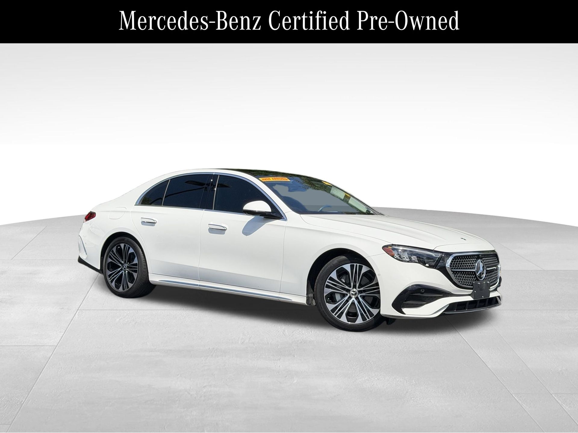 Polar White 2025 Mercedes-Benz E-Class Sedan All-Wheel Drive 9-Speed Automatic