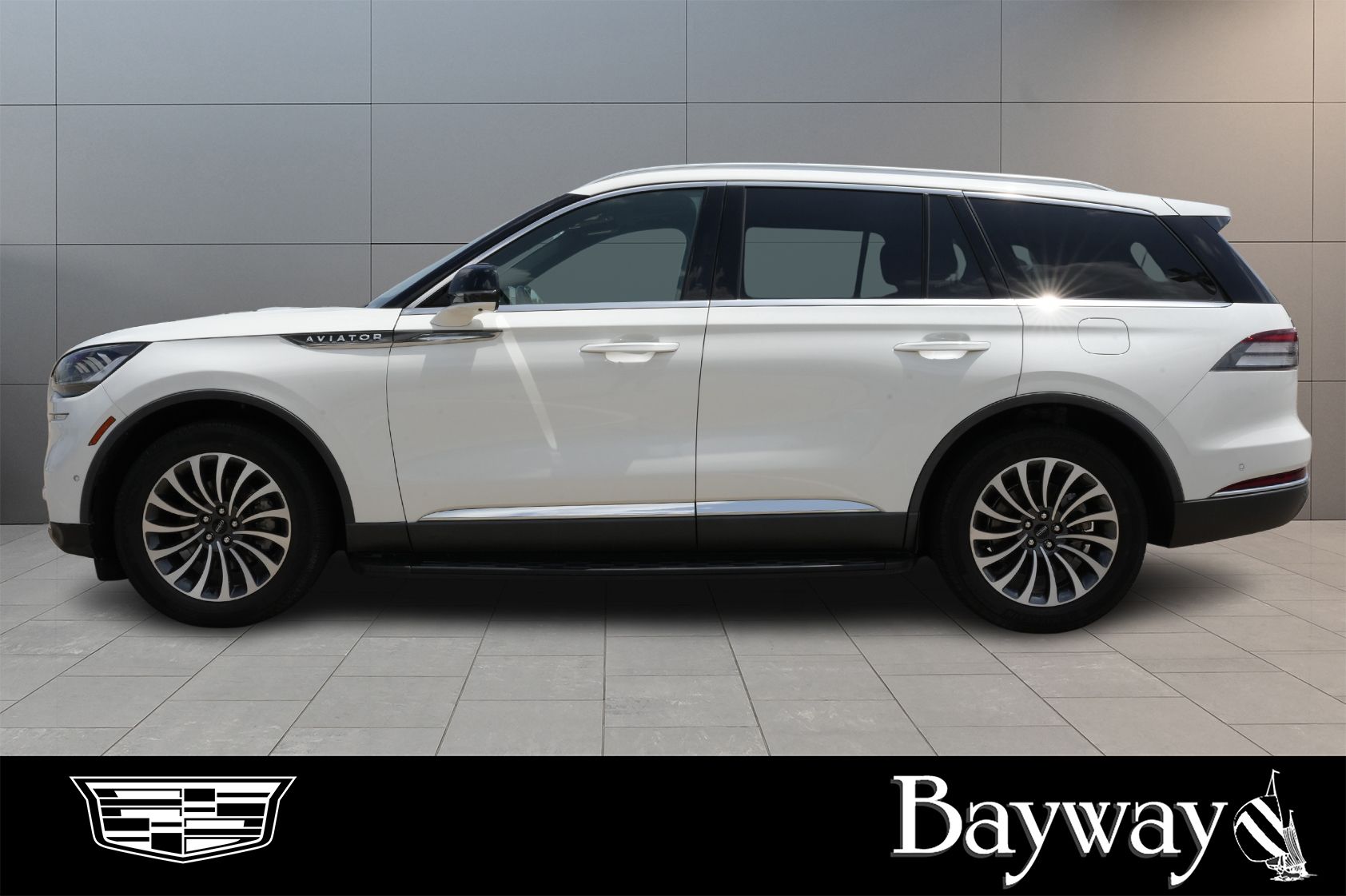 2023 Lincoln Aviator Reserve White at Genesis of Spring